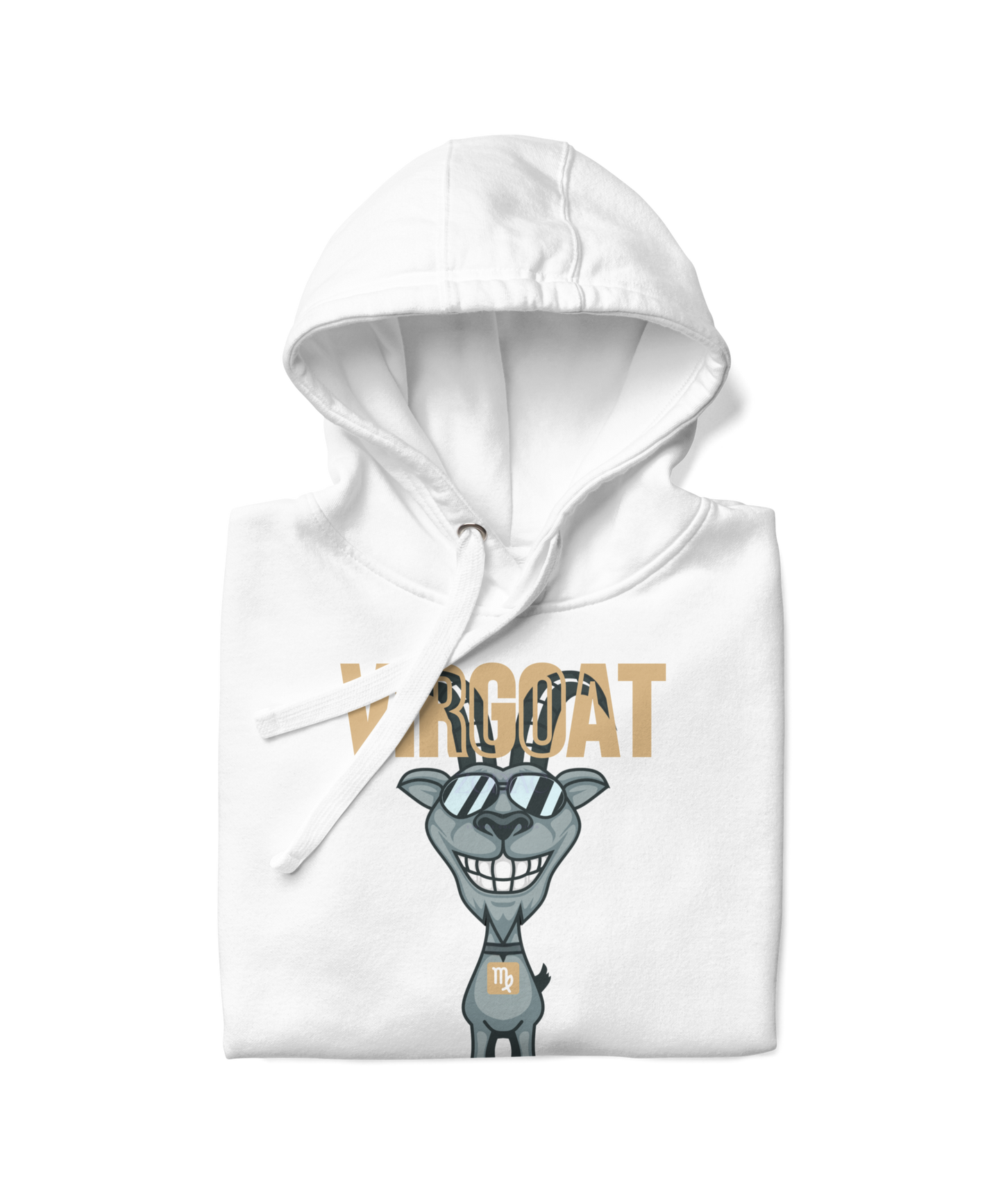 β Virgoat Zodiac Twist Hoodie β Black Lettering Edition