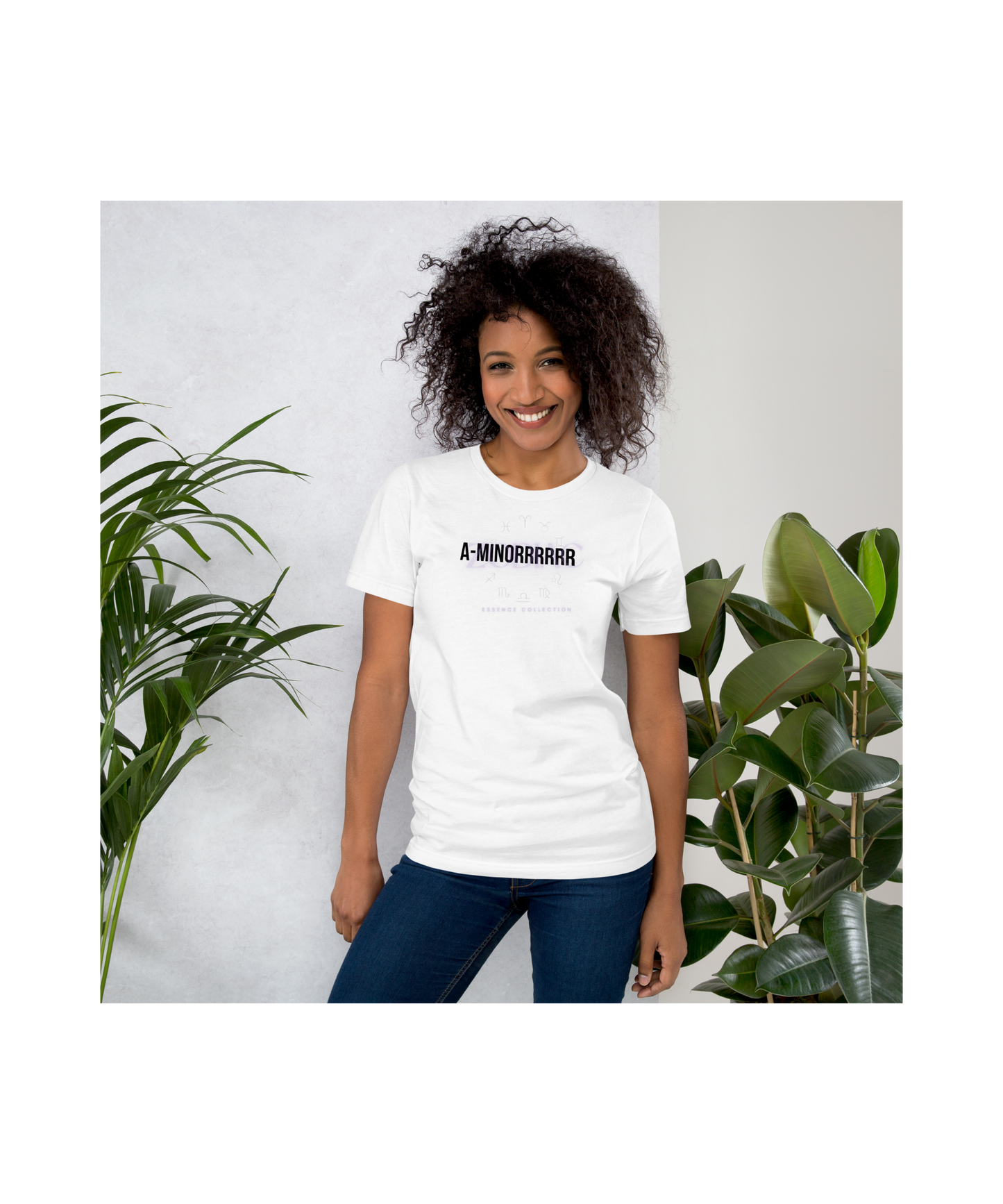 A-MINORRRRR Tee β Black Letter Edition (Zodiac Essence x Statement Sound)
