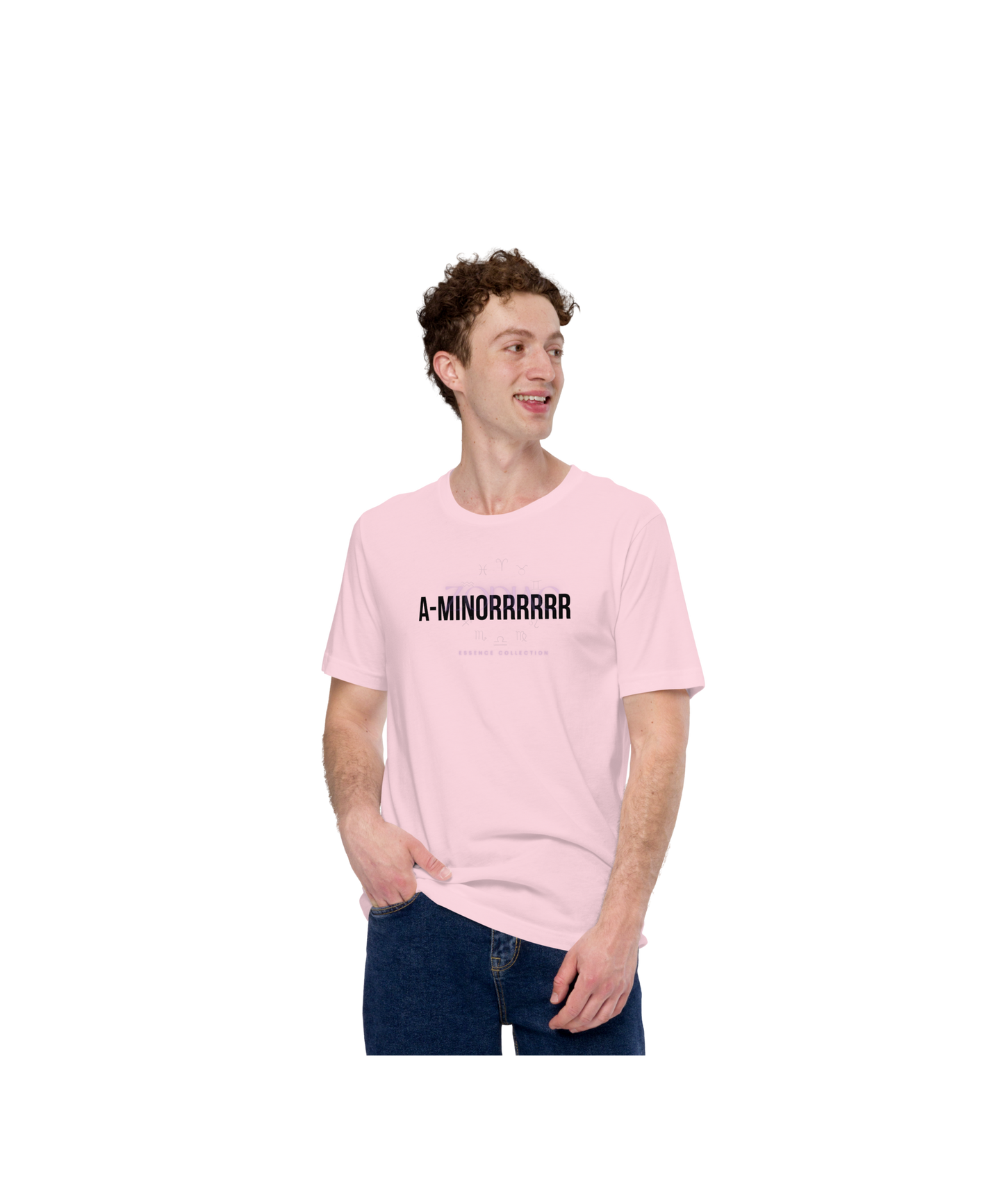 A-MINORRRRR Tee β Black Letter Edition (Zodiac Essence x Statement Sound)