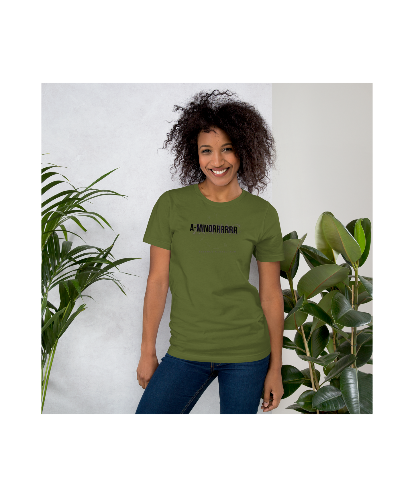 A-MINORRRRR Tee β Black Letter Edition (Zodiac Essence x Statement Sound)