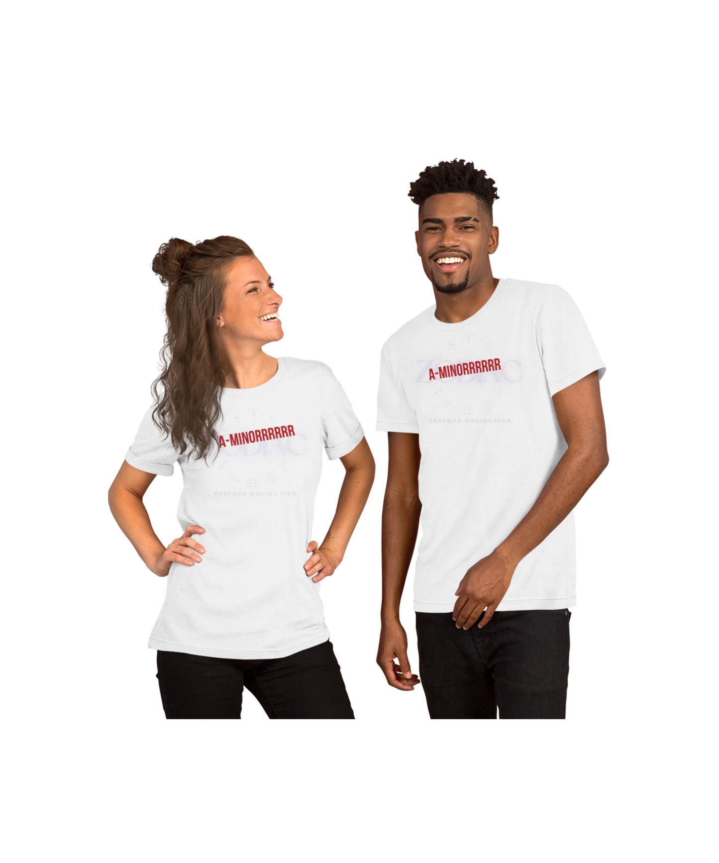 A-MINORRRRR Tee β Red Letter Edition (Zodiac Essence x Statement Sound)