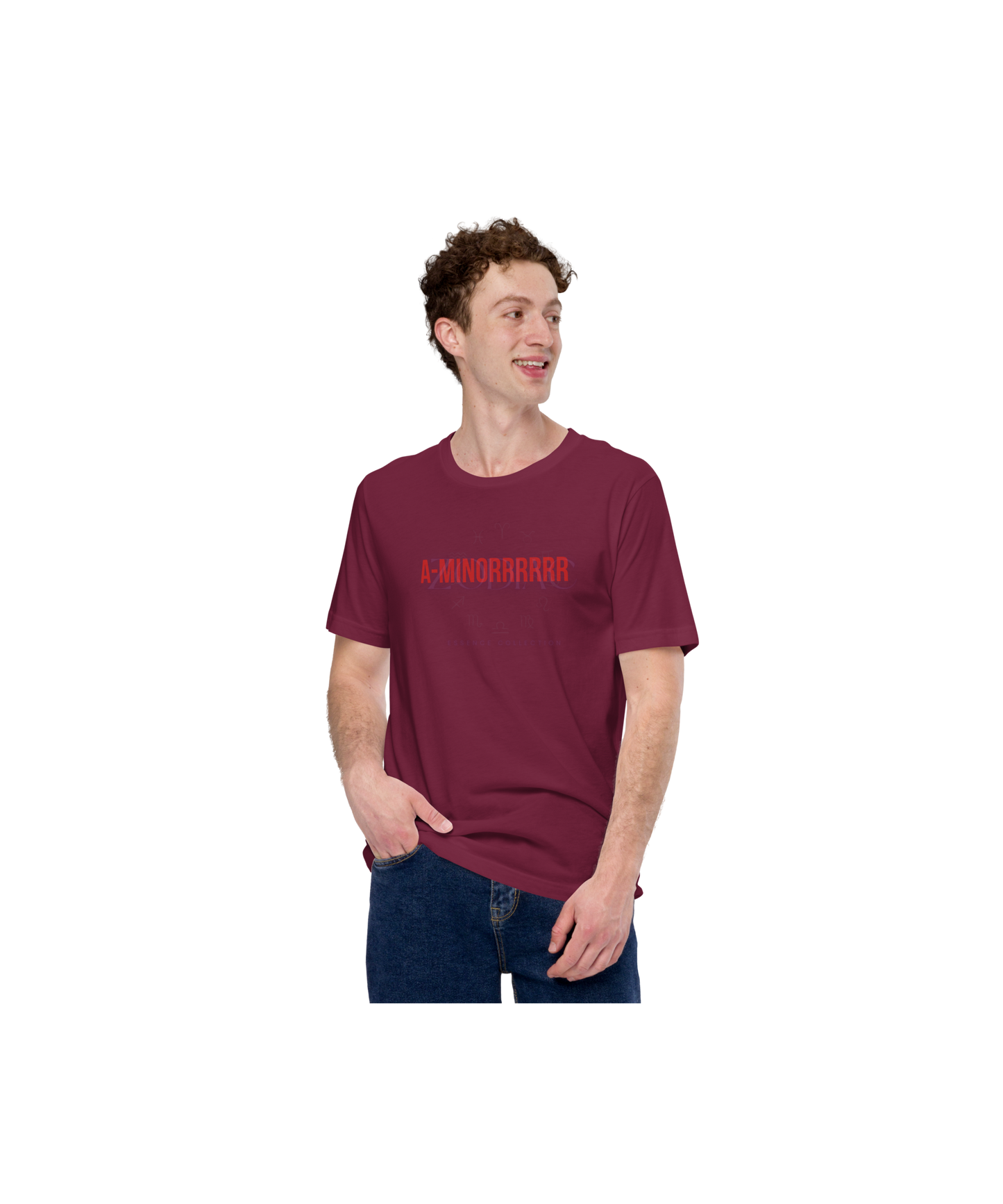 A-MINORRRRR Tee β Red Letter Edition (Zodiac Essence x Statement Sound)