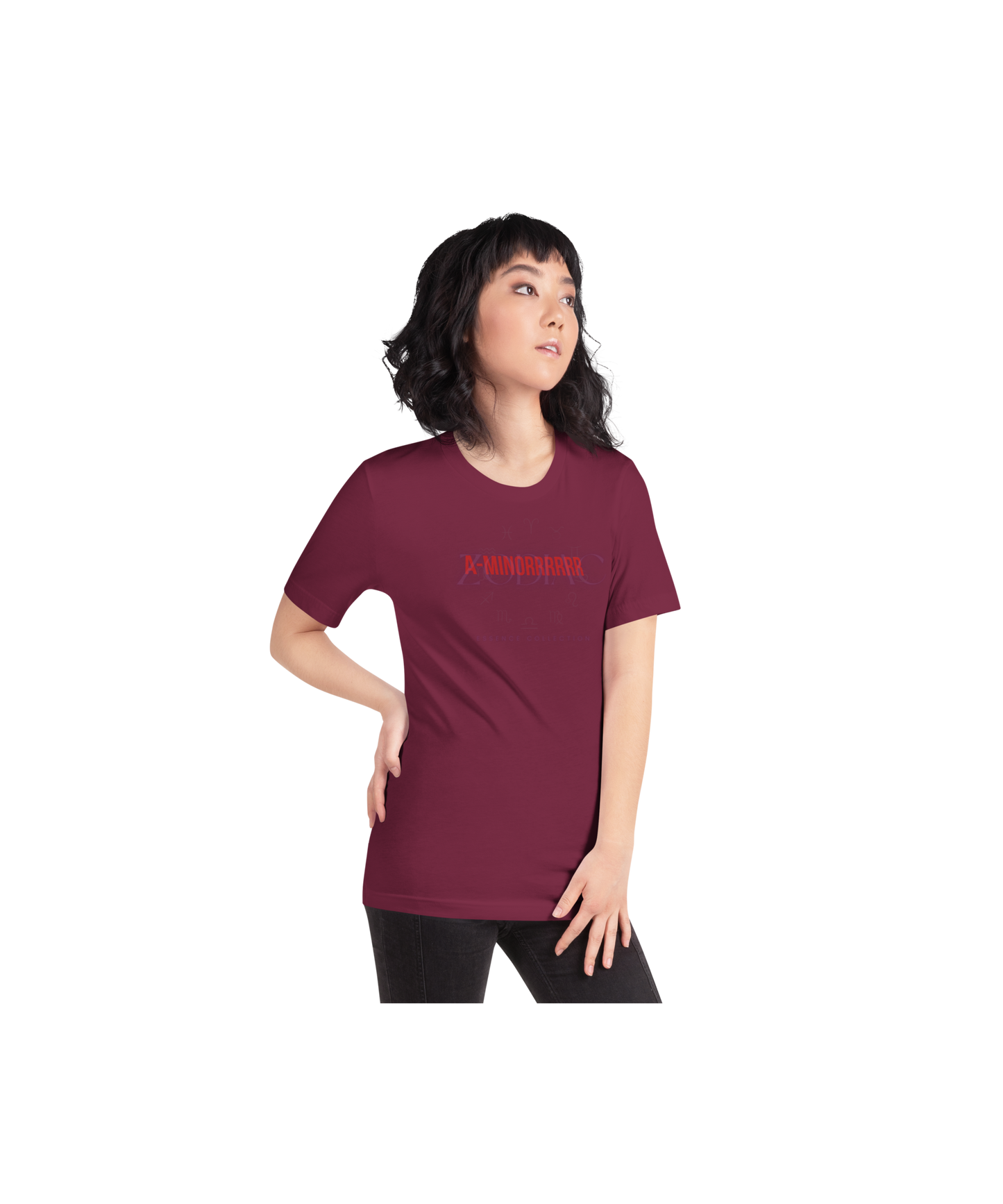 A-MINORRRRR Tee β Red Letter Edition (Zodiac Essence x Statement Sound)
