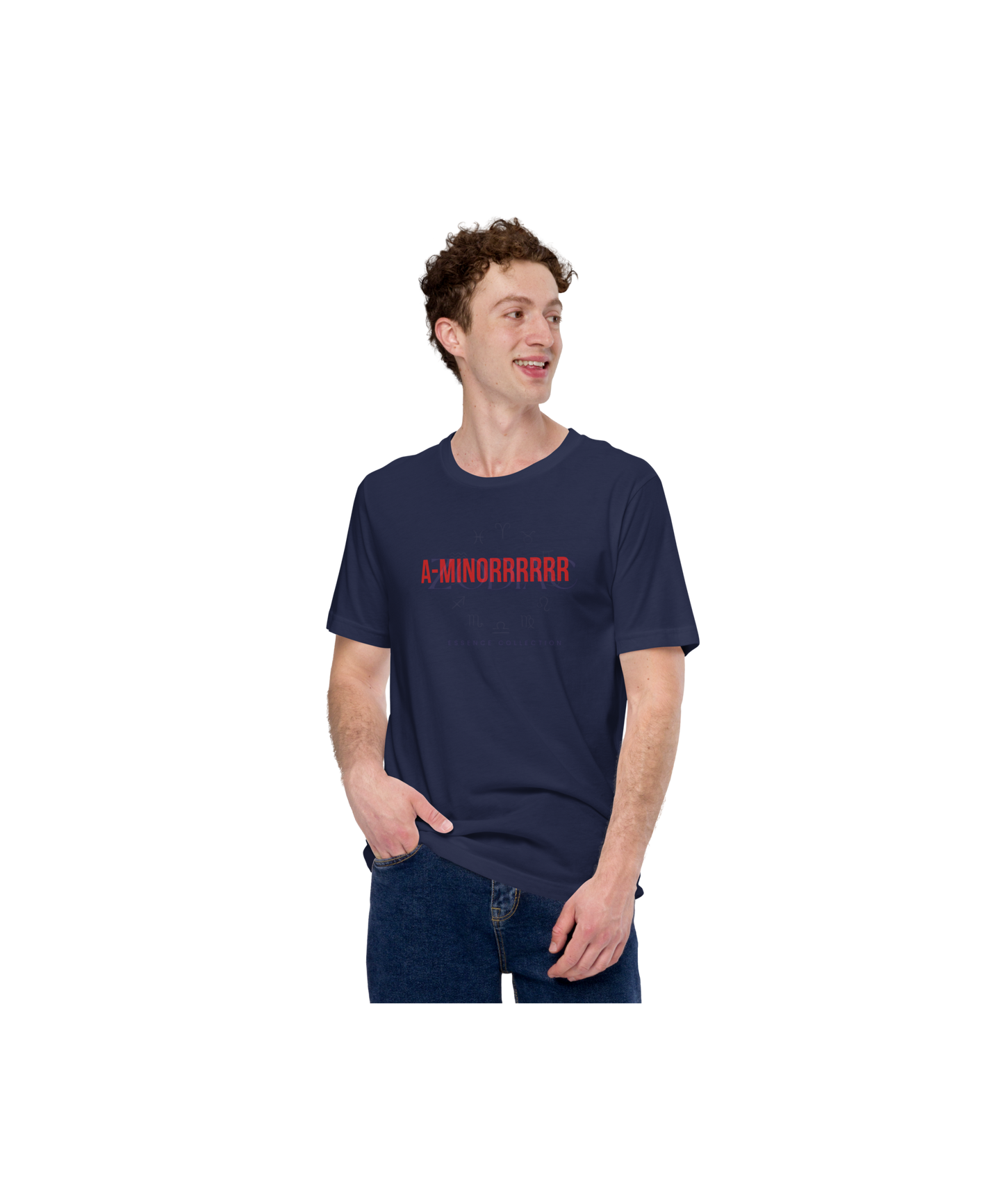 A-MINORRRRR Tee β Red Letter Edition (Zodiac Essence x Statement Sound)