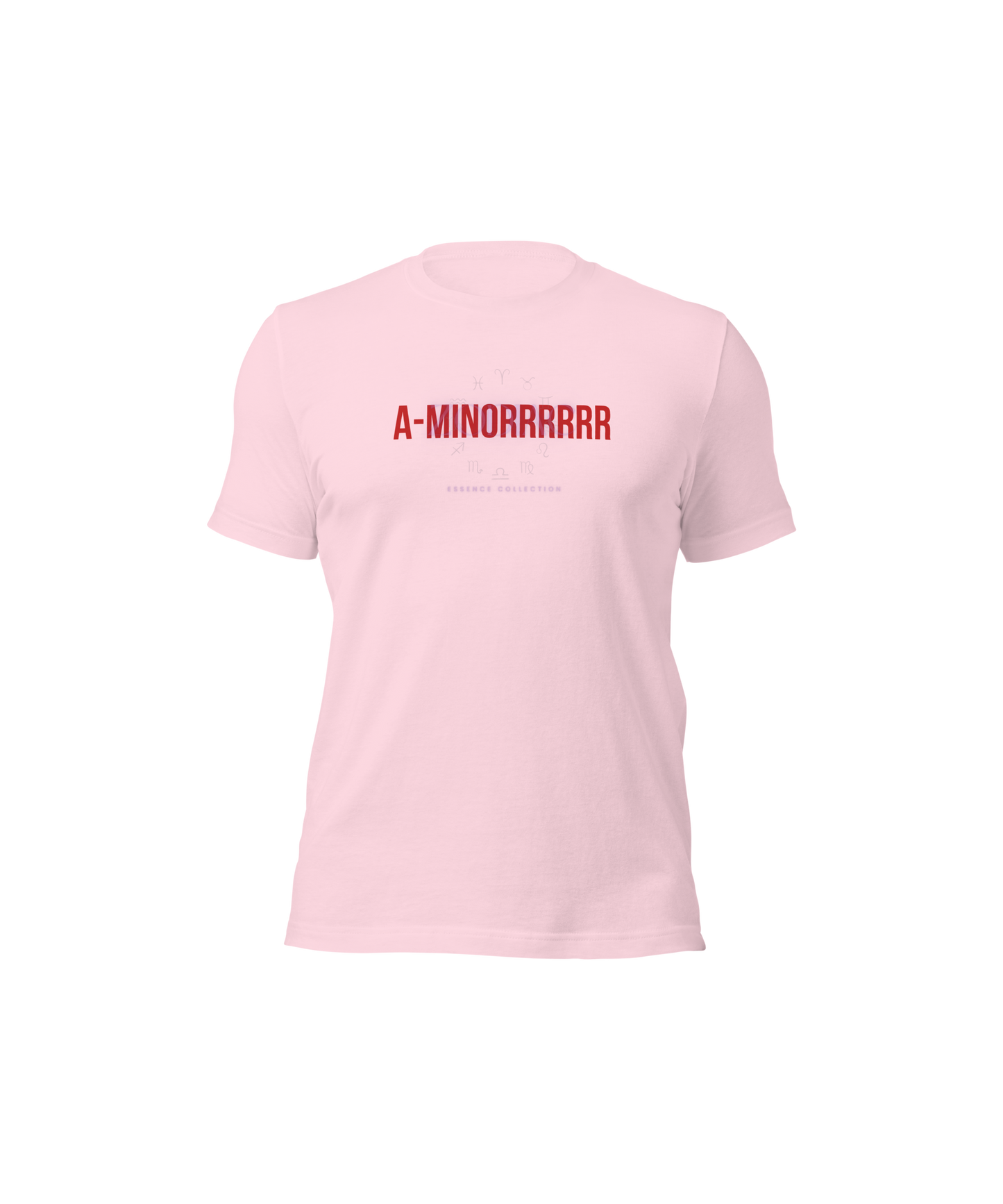 A-MINORRRRR Tee β Red Letter Edition (Zodiac Essence x Statement Sound)