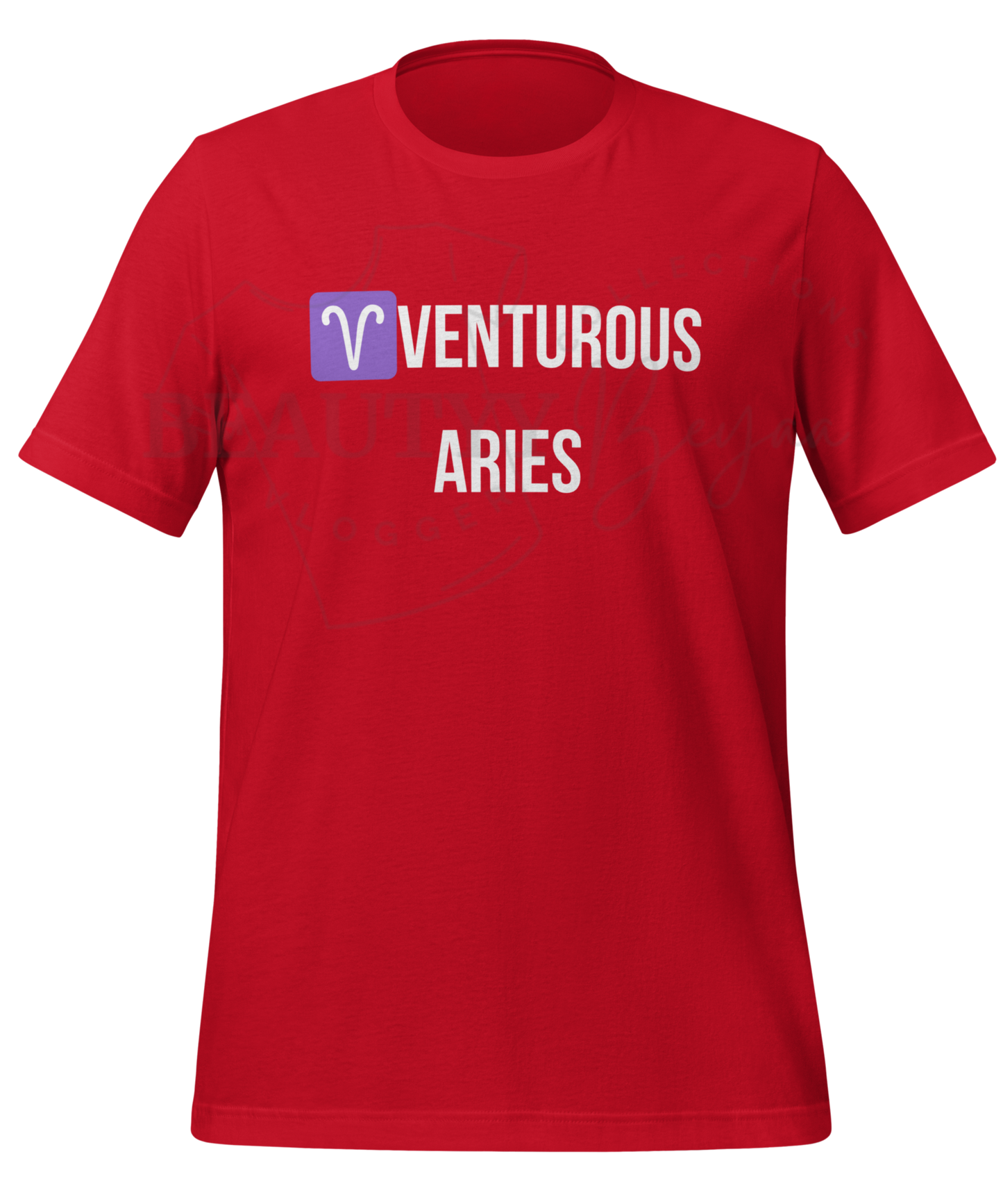 Zodiac Essence Unisex Tee: Your Sign, Reimagined - ARIES