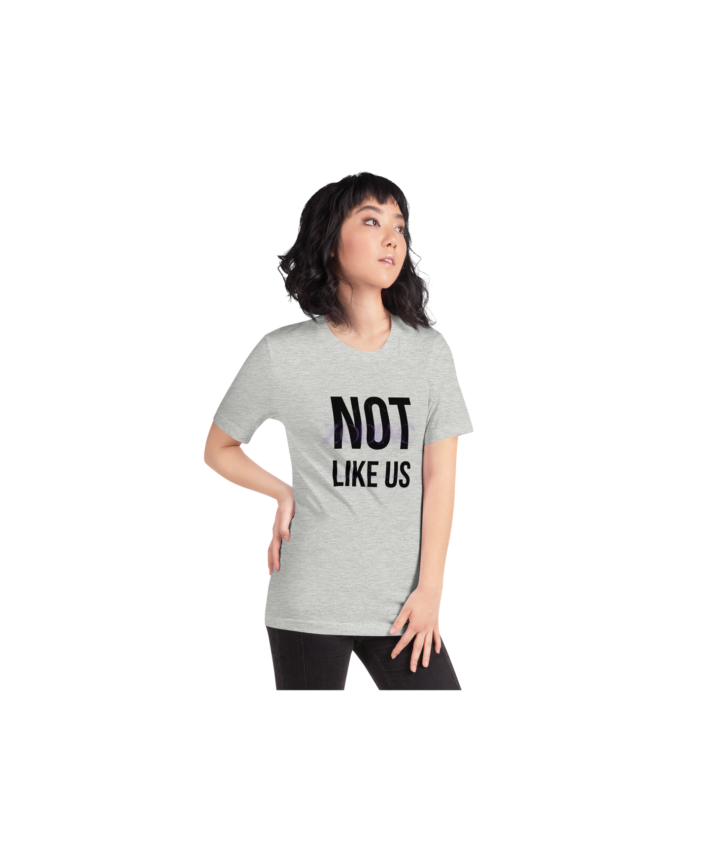 Not Like Us Tee β Black Lettering Edition (Kendrick Lamar x Zodiac Essence)