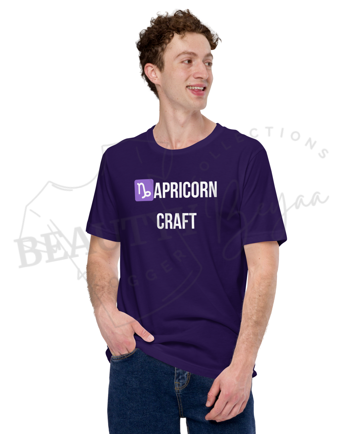 Zodiac Essence Unisex Tee: Your Sign, Reimagined - Capricorn
