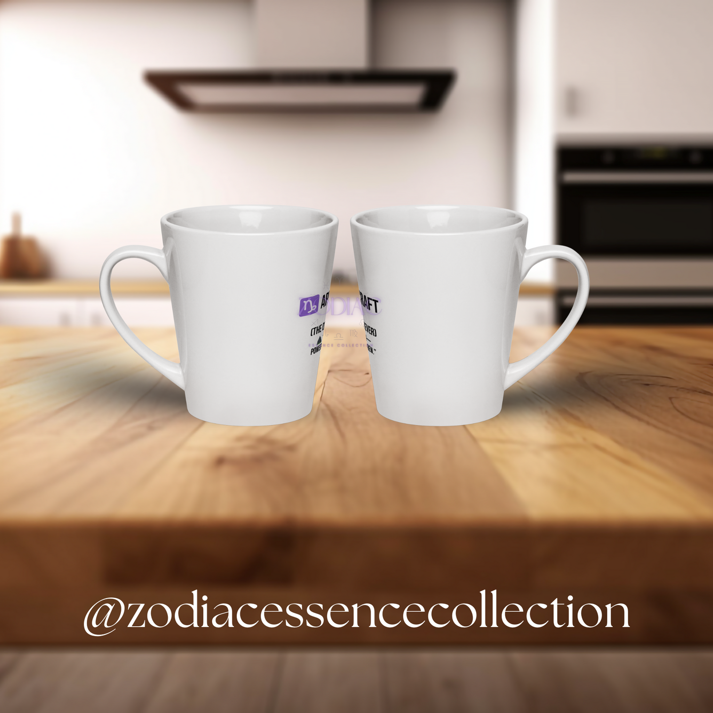♑apricorn Craft Latte Mug – 12oz Ceramic | Boss Mode Horoscope Gift