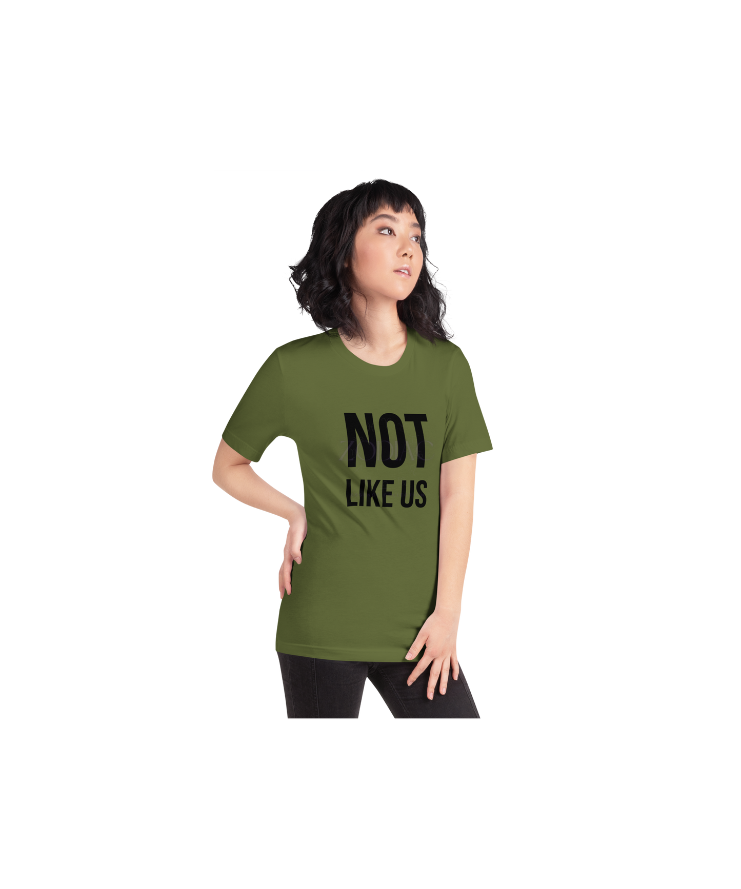 Not Like Us Tee β Black Lettering Edition (Kendrick Lamar x Zodiac Essence)