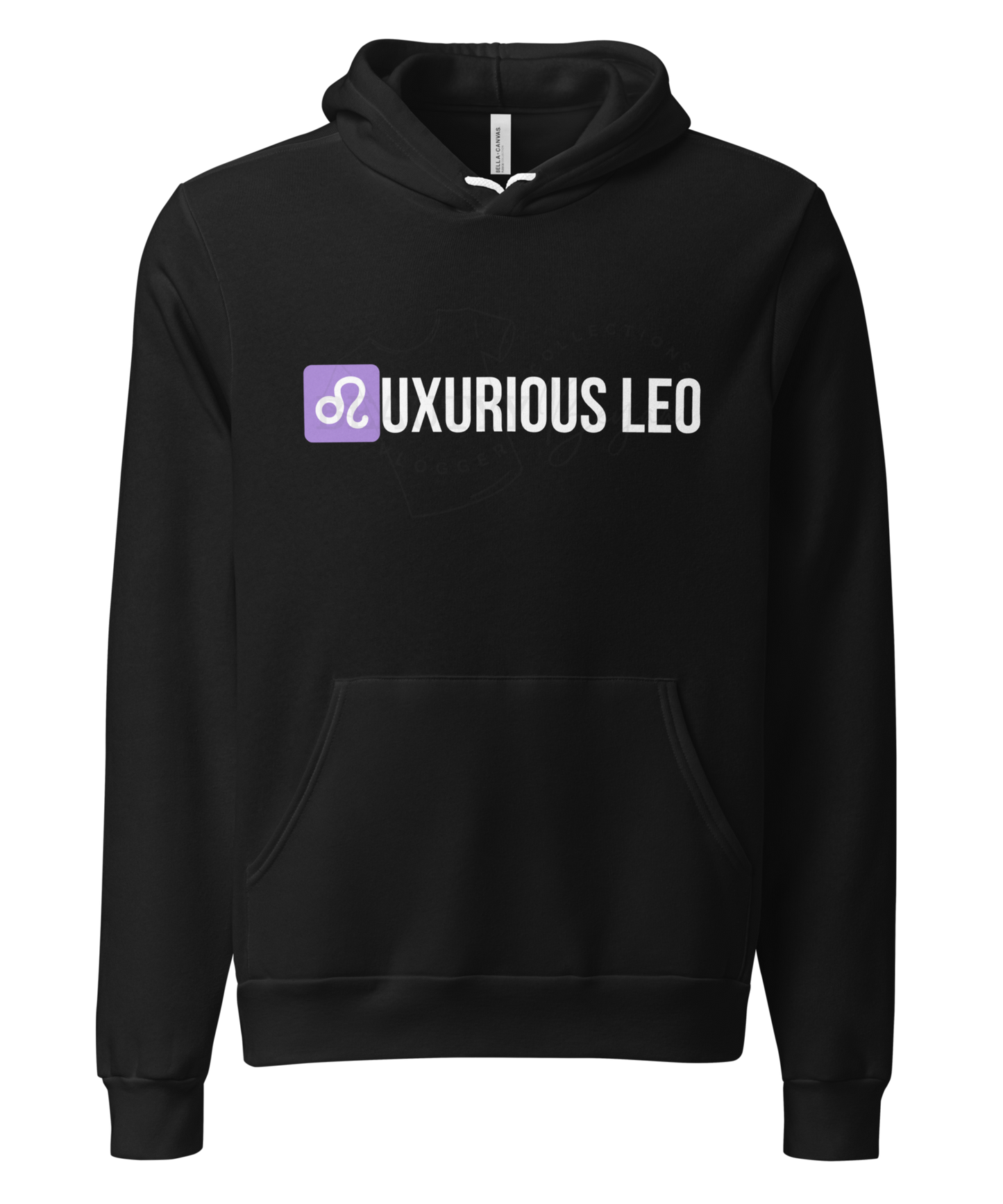 Twisted Zodiac Essence Unisex Hoodie – Leo Edition (Black)