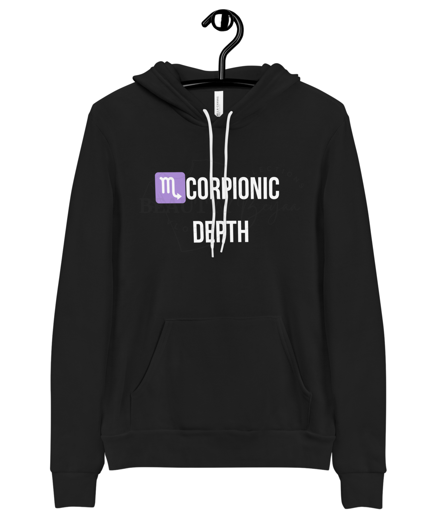 Twisted Zodiac Essence Unisex Hoodie – Scorpio Edition (Black)