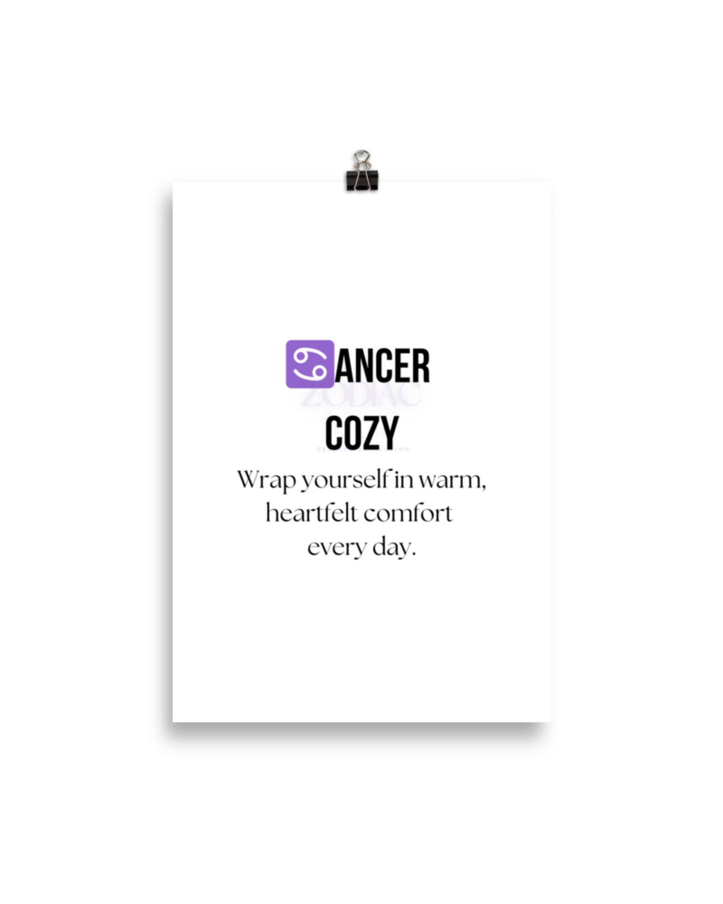 Zodiac Wall Hanging – ♋️ancer Cozy