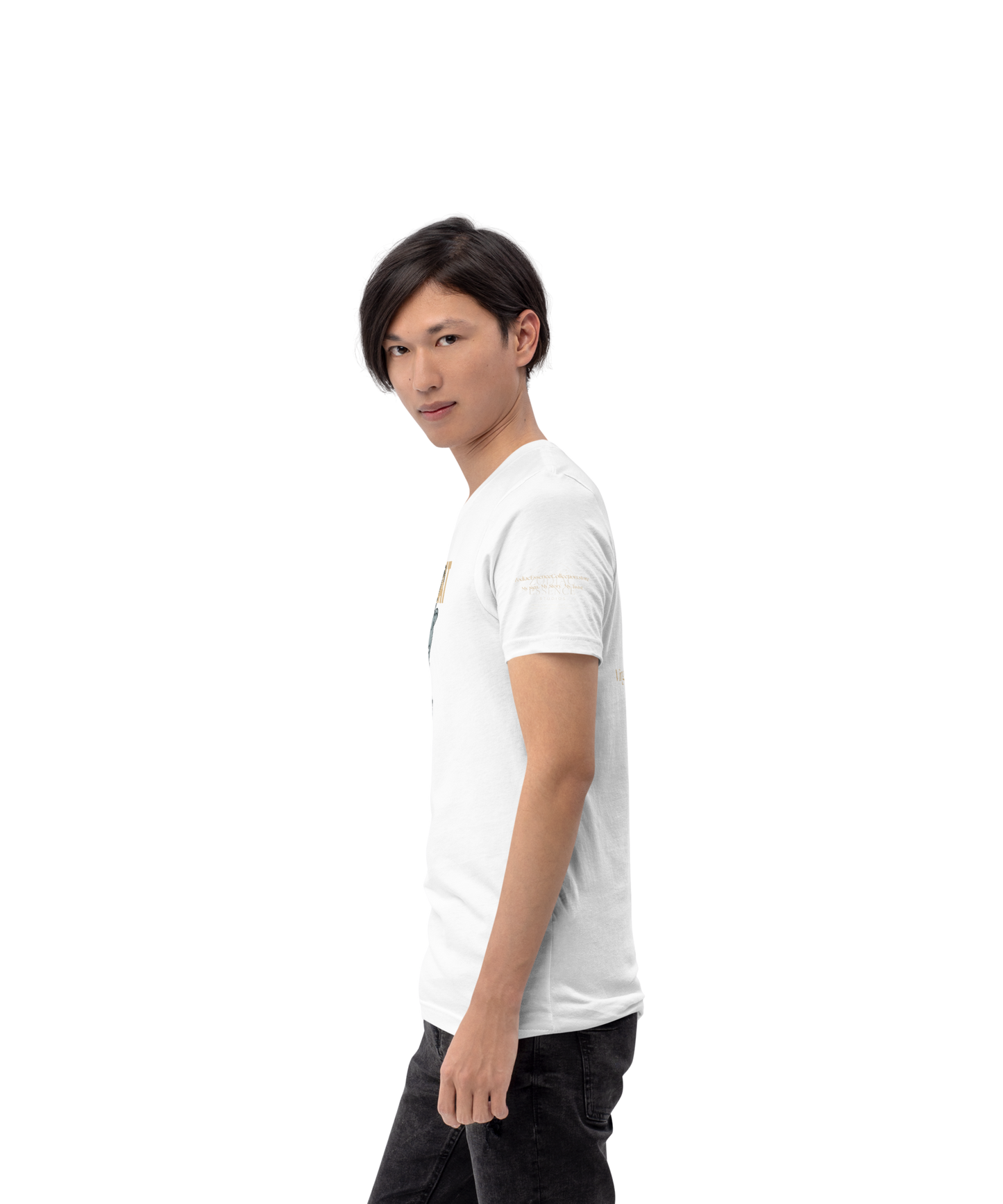♍ Virgoat Zodiac Twist Tee – Sandy Beige Lettering Edition