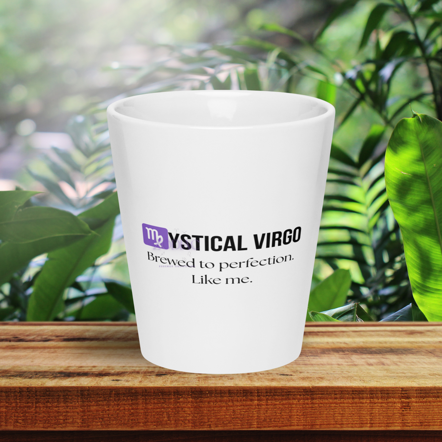 ♍ystical Virgo Latte Mug – 12oz Ceramic | Mindful Zodiac Sign Gift