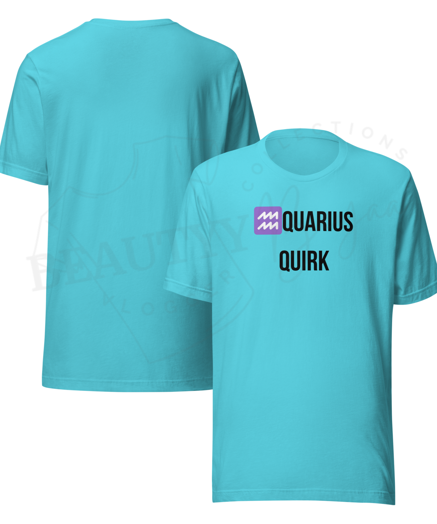 Zodiac Essence Unisex Tee: Your Sign, Reimagined - AQUARIUS