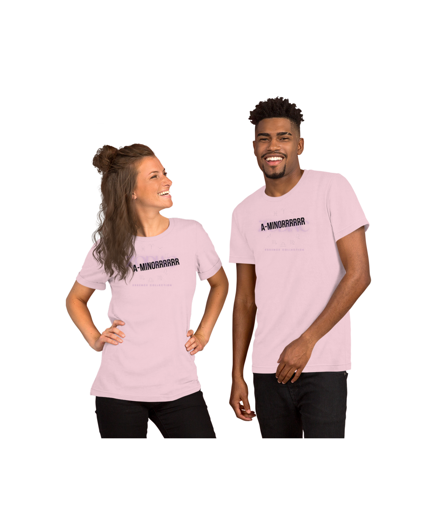 A-MINORRRRR Tee — Black Letter Edition (Zodiac Essence x Statement Sound)