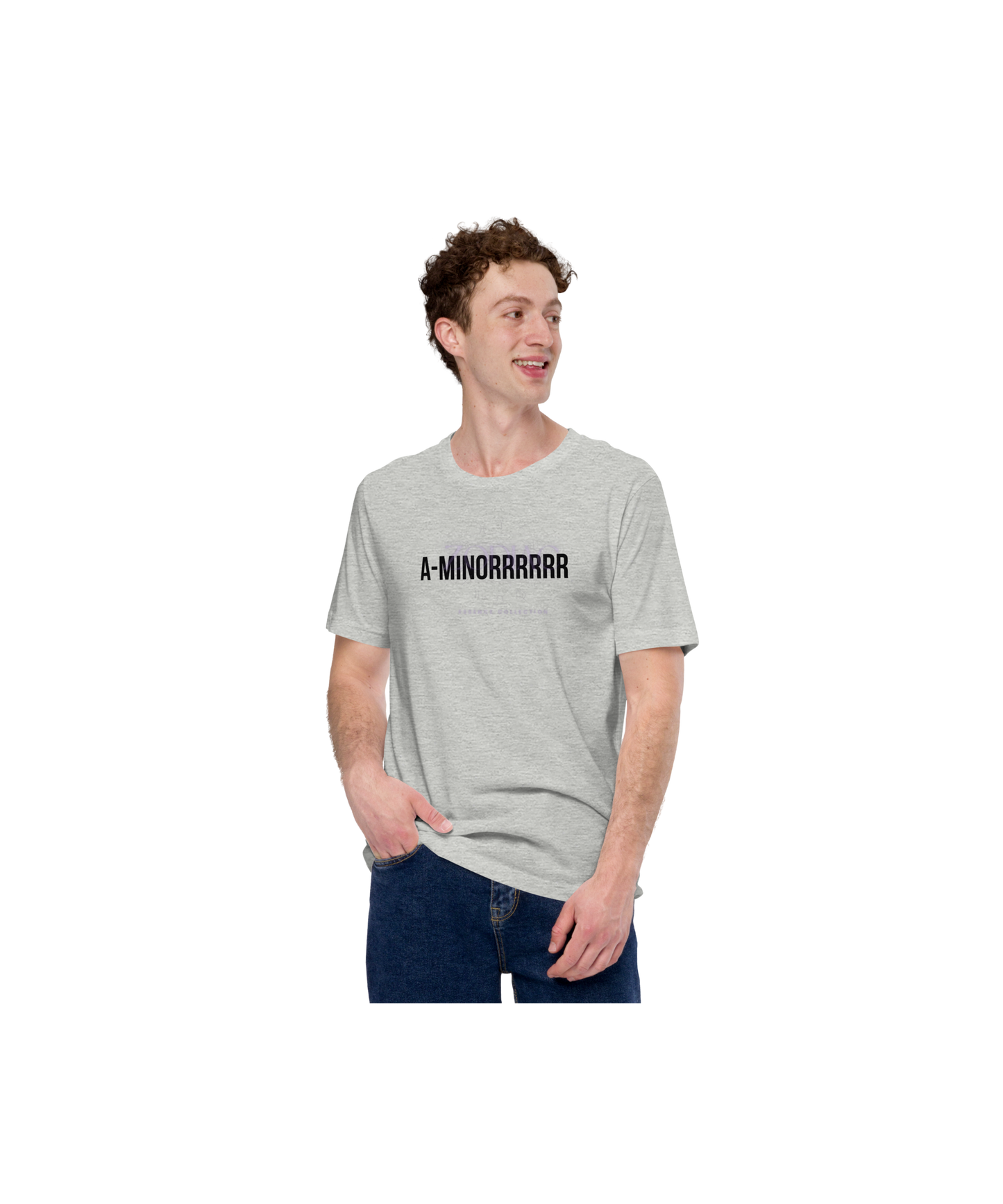 A-MINORRRRR Tee — Black Letter Edition (Zodiac Essence x Statement Sound)