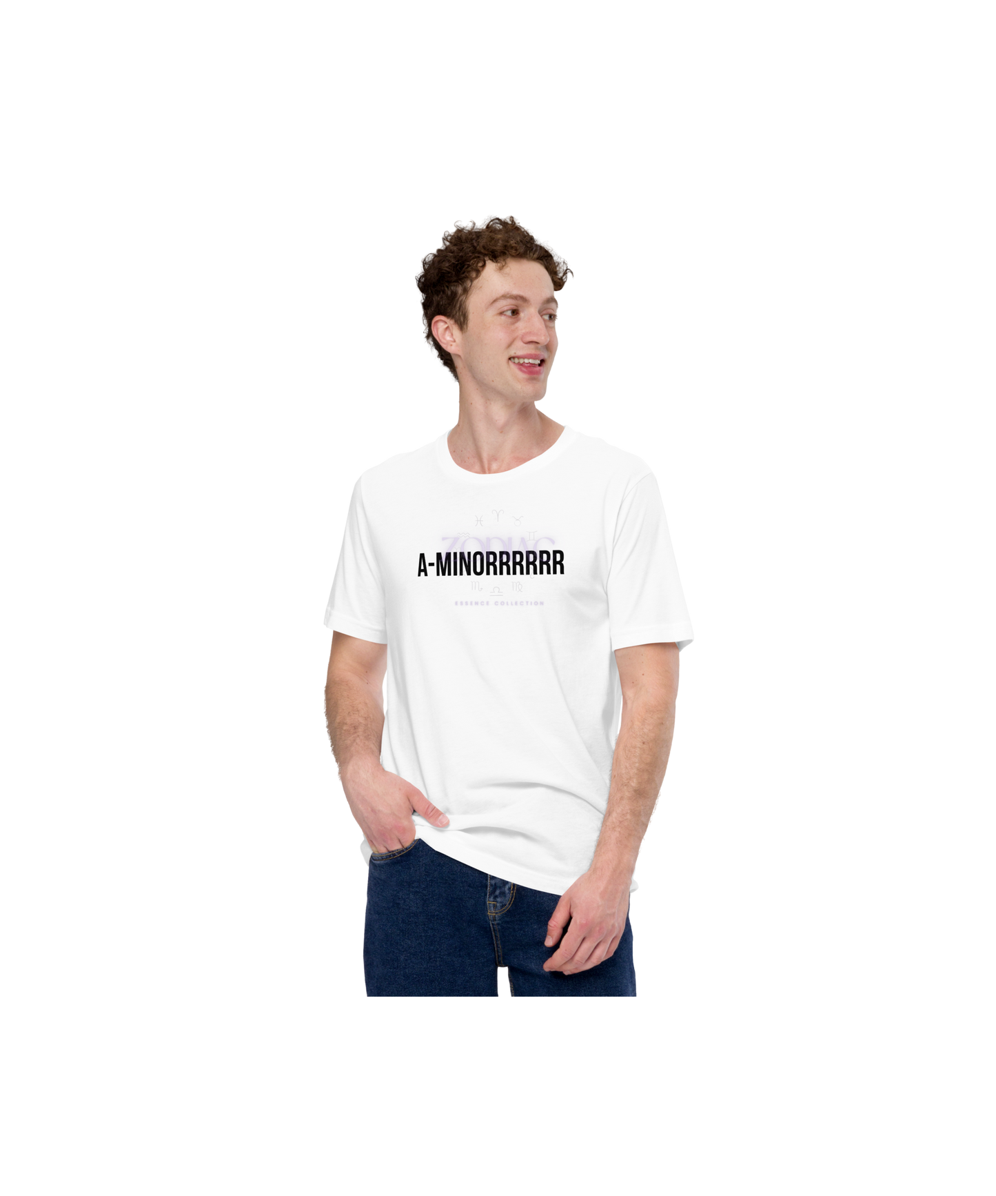 A-MINORRRRR Tee — Black Letter Edition (Zodiac Essence x Statement Sound)