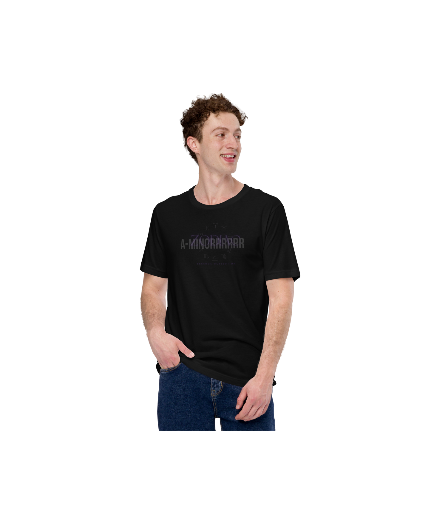 A-MINORRRRR Tee — Black Letter Edition (Zodiac Essence x Statement Sound)