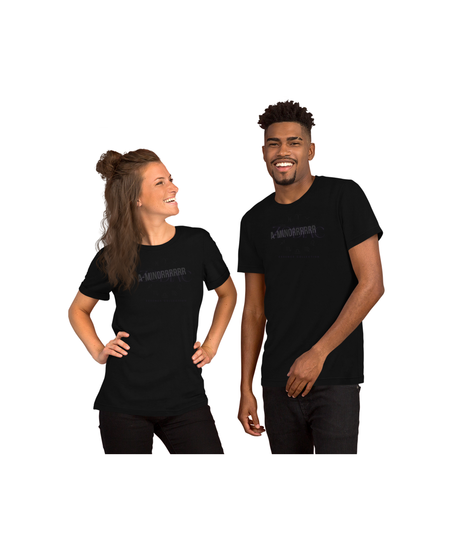 A-MINORRRRR Tee — Black Letter Edition (Zodiac Essence x Statement Sound)