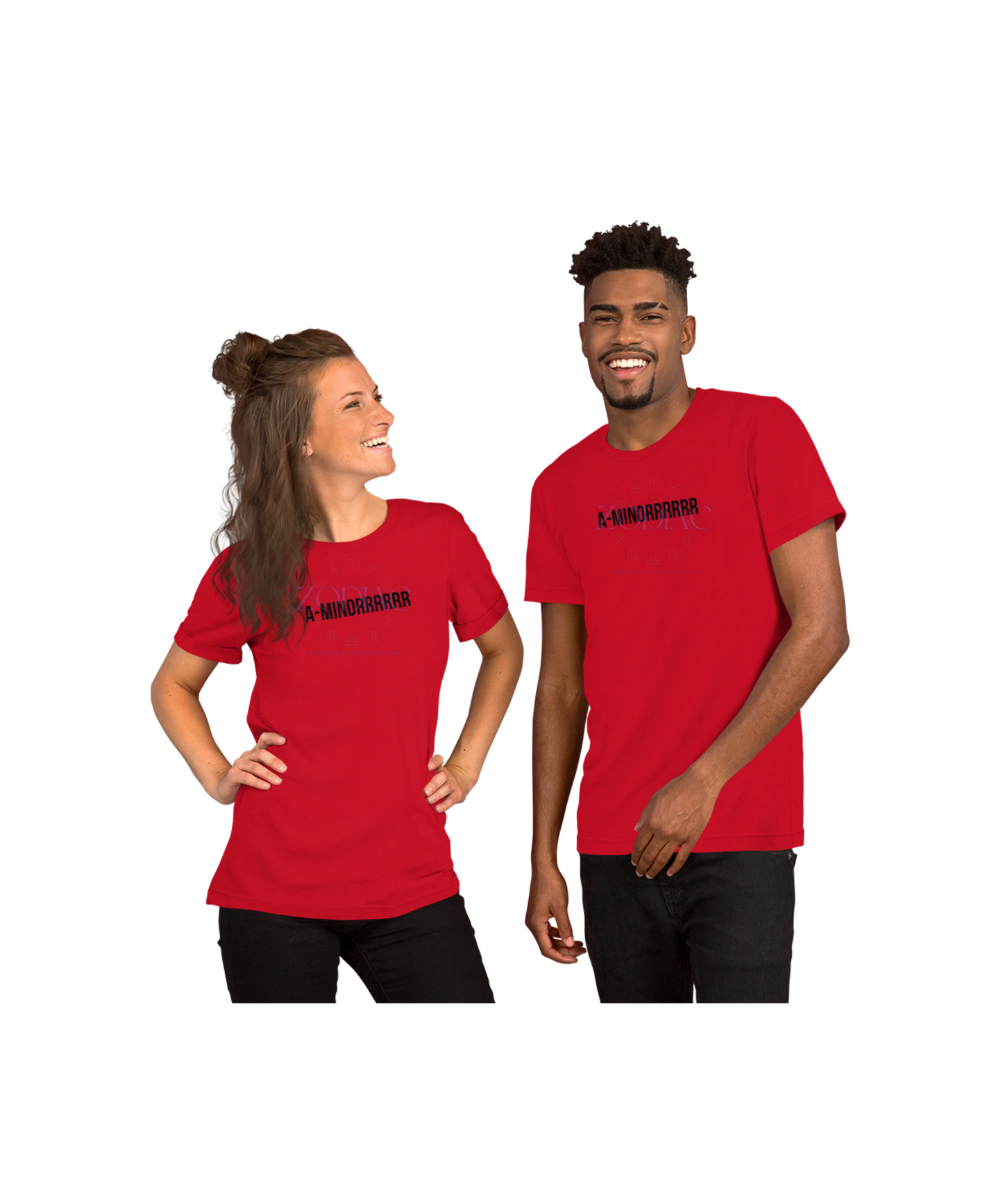 A-MINORRRRR Tee — Black Letter Edition (Zodiac Essence x Statement Sound)