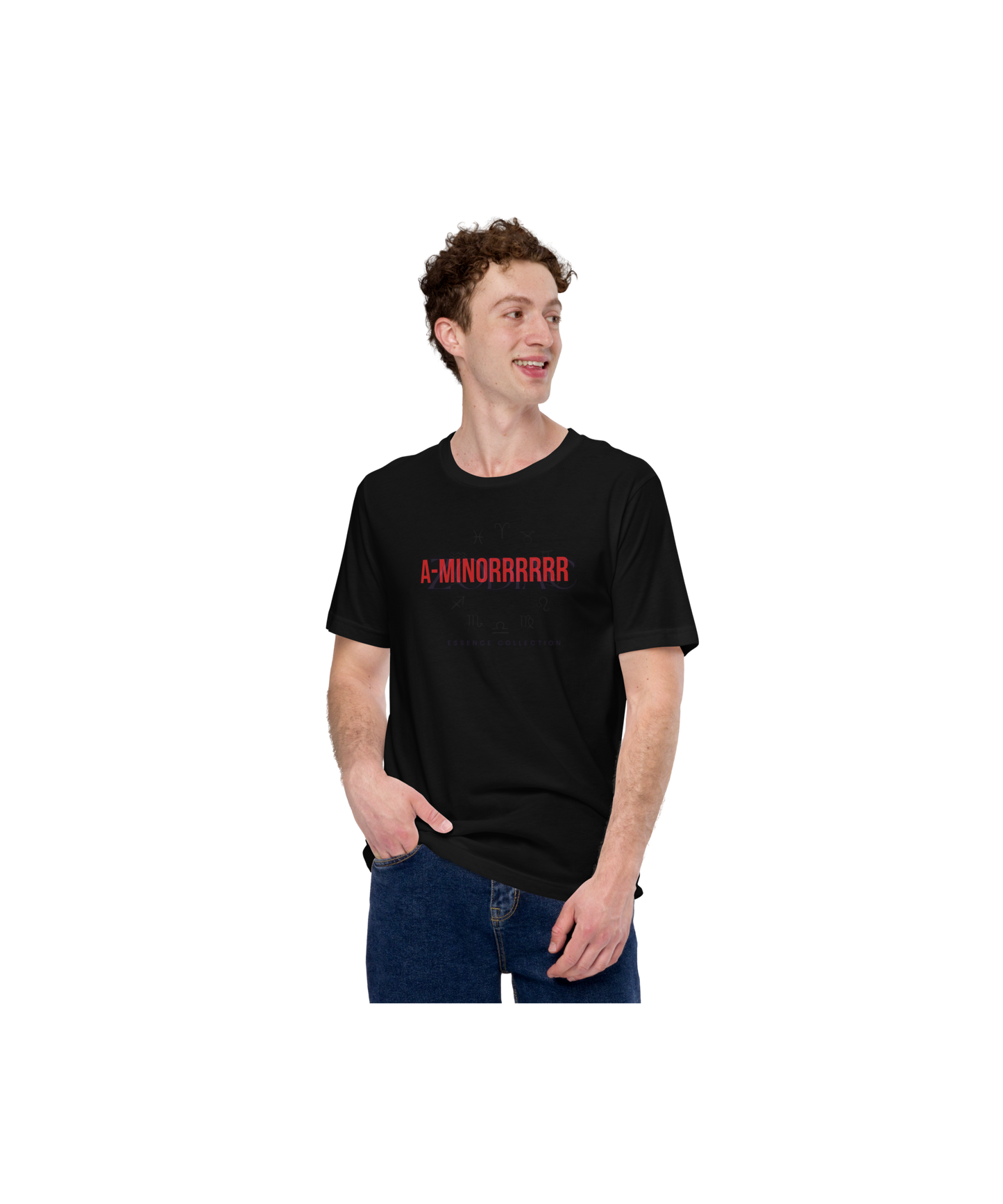 A-MINORRRRR Tee — Red Letter Edition (Zodiac Essence x Statement Sound)