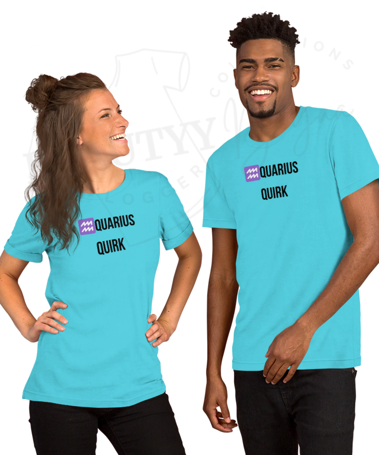 Zodiac Essence Unisex Tee: Your Sign, Reimagined - AQUARIUS