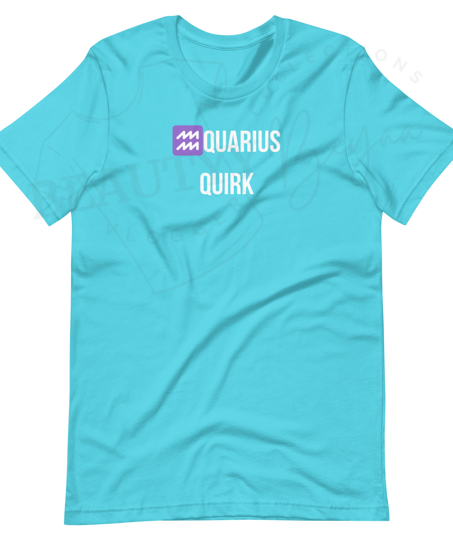 Zodiac Essence Unisex Tee: Your Sign, Reimagined - AQUARIUS