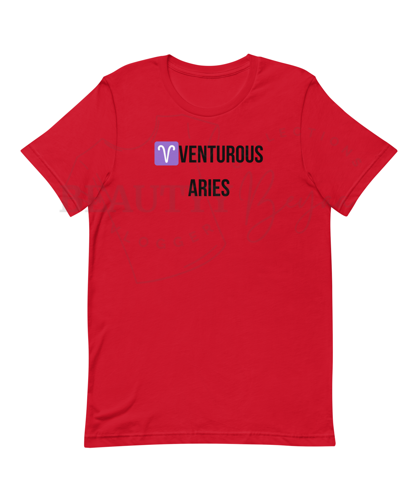 Zodiac Essence Unisex Tee: Your Sign, Reimagined - ARIES