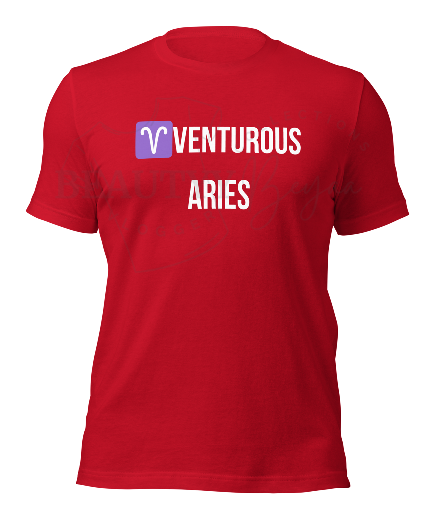 Zodiac Essence Unisex Tee: Your Sign, Reimagined - ARIES
