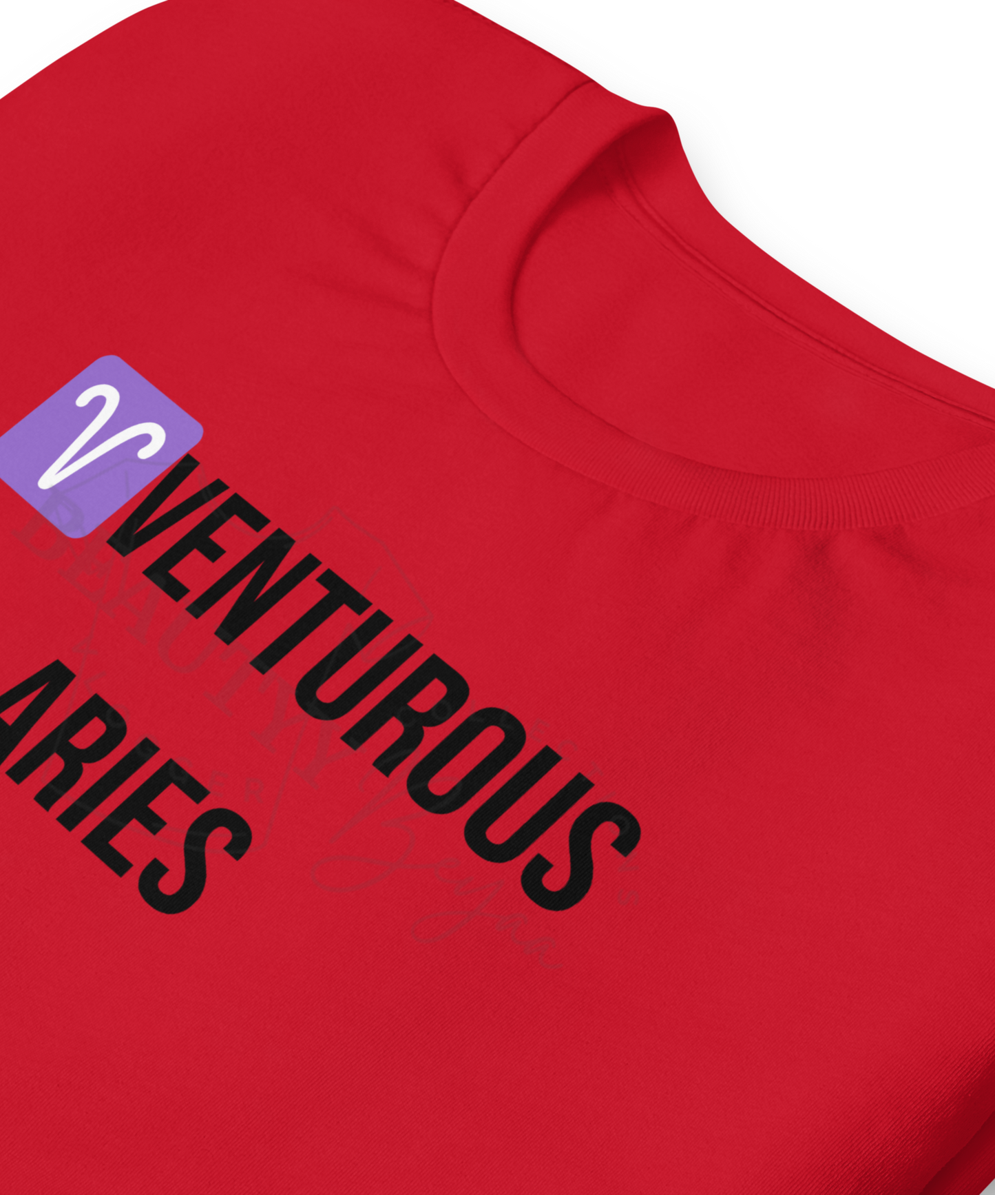 Zodiac Essence Unisex Tee: Your Sign, Reimagined - ARIES