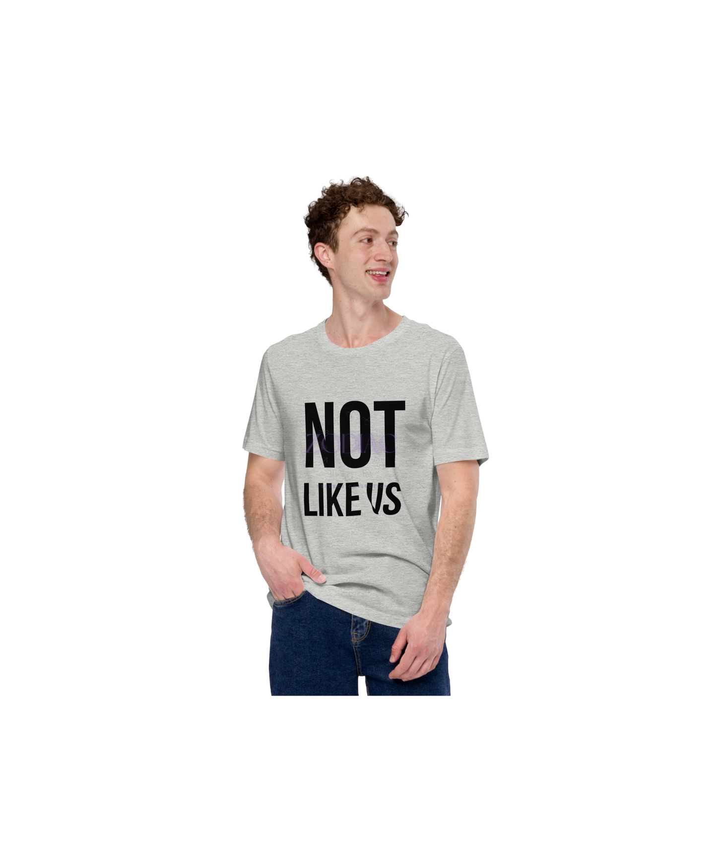 Not Like Us Tee — Black Lettering Edition (Kendrick Lamar x Zodiac Essence)