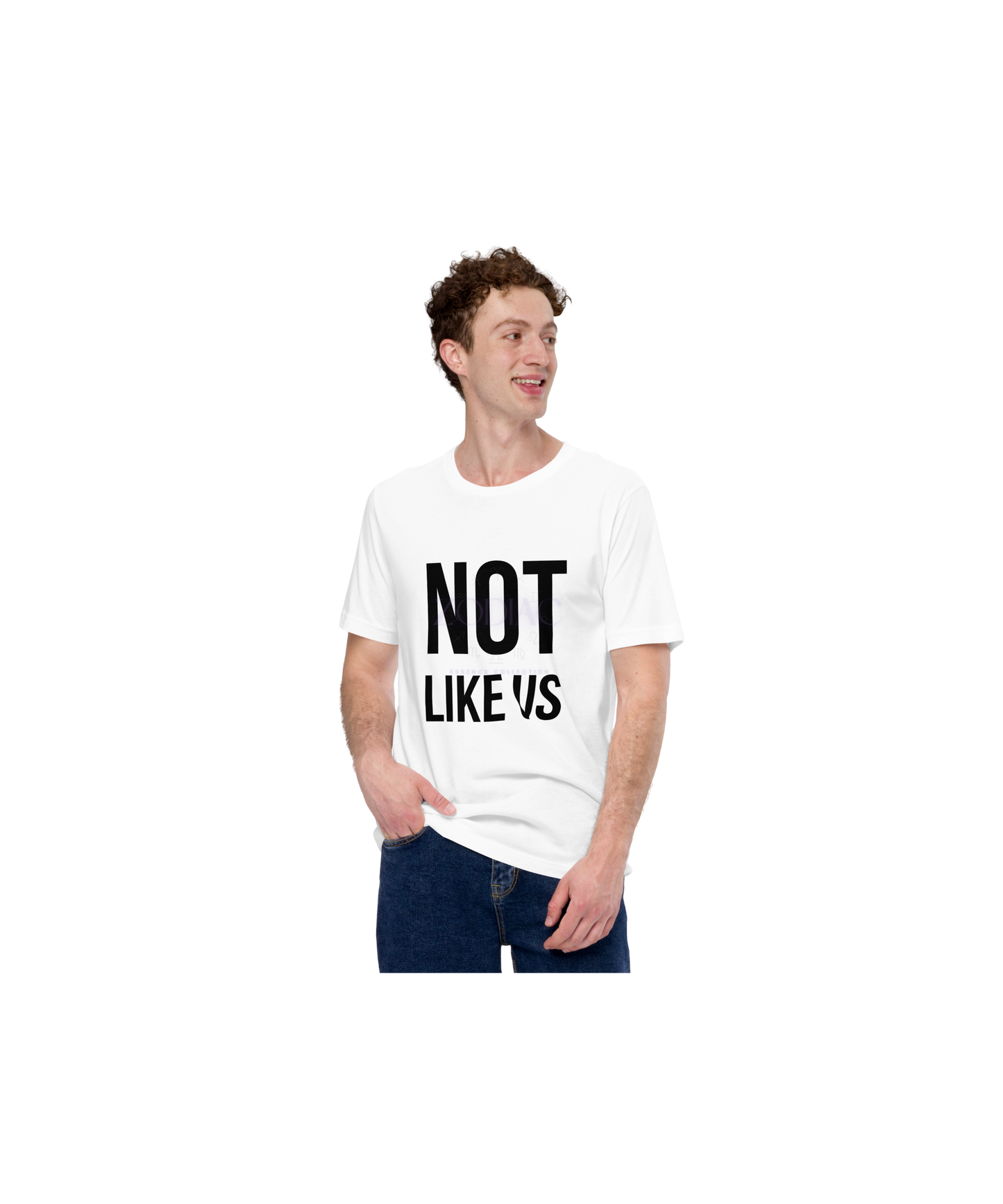 Not Like Us Tee — Black Lettering Edition (Kendrick Lamar x Zodiac Essence)