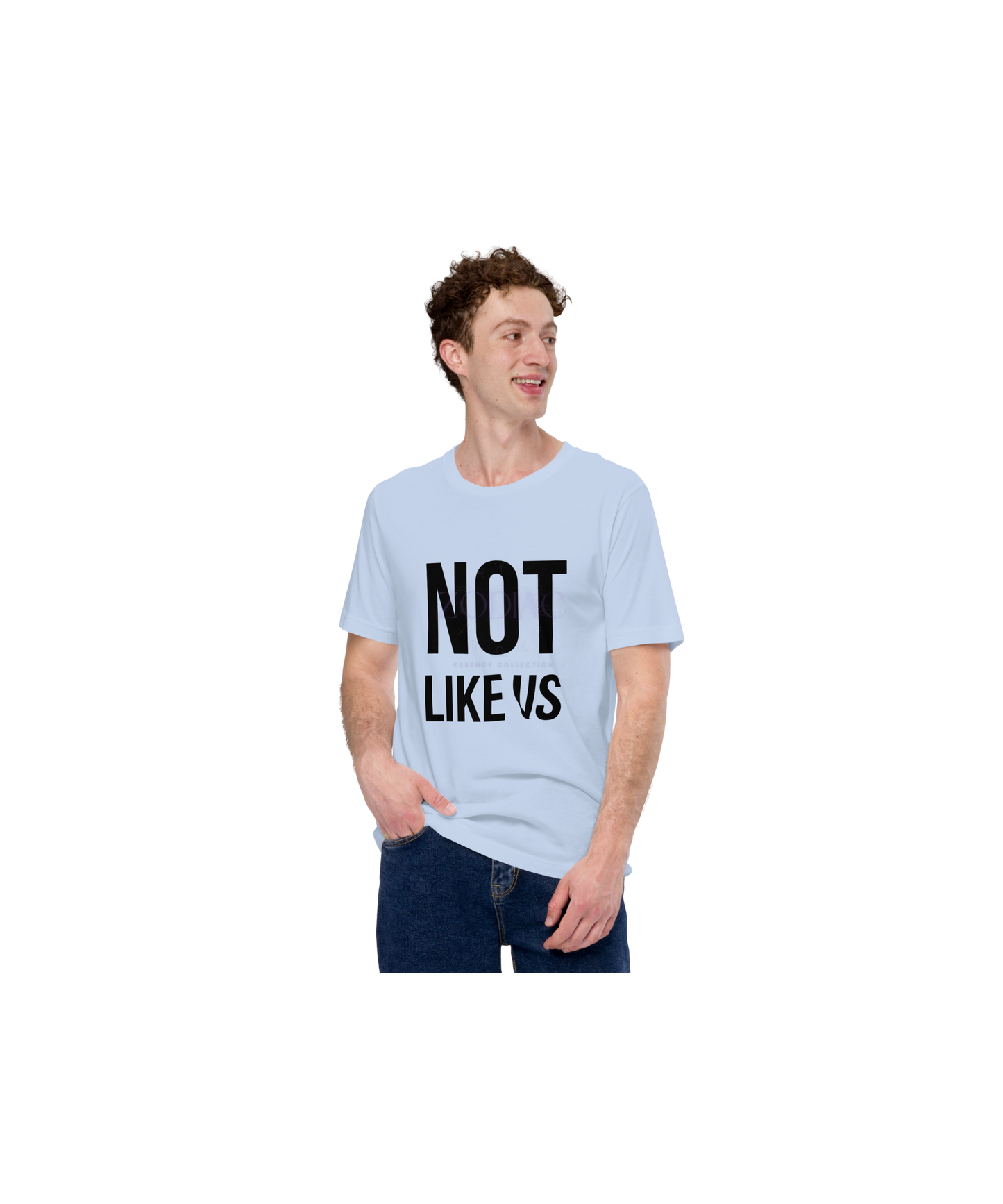 Not Like Us Tee — Black Lettering Edition (Kendrick Lamar x Zodiac Essence)