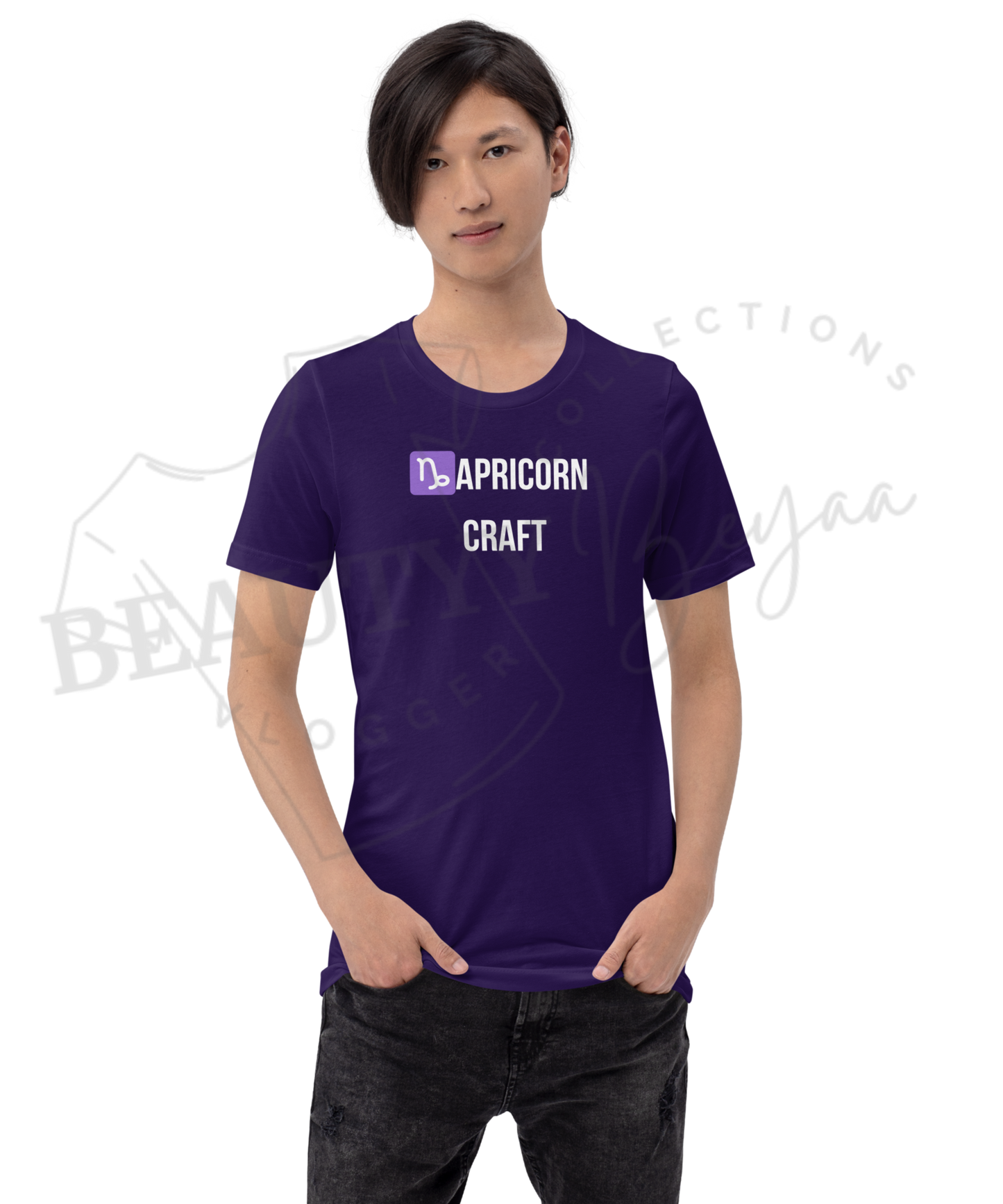 Zodiac Essence Unisex Tee: Your Sign, Reimagined - Capricorn