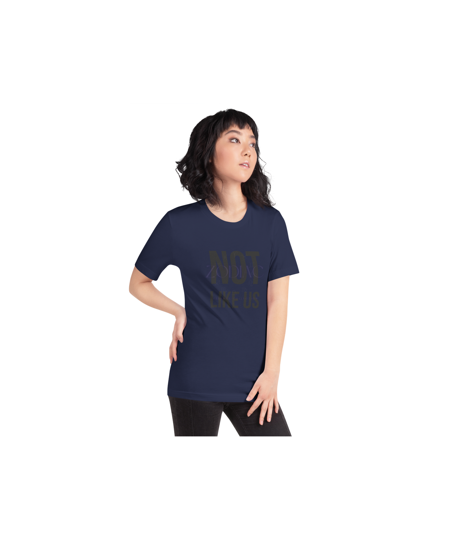 Not Like Us Tee — Black Lettering Edition (Kendrick Lamar x Zodiac Essence)