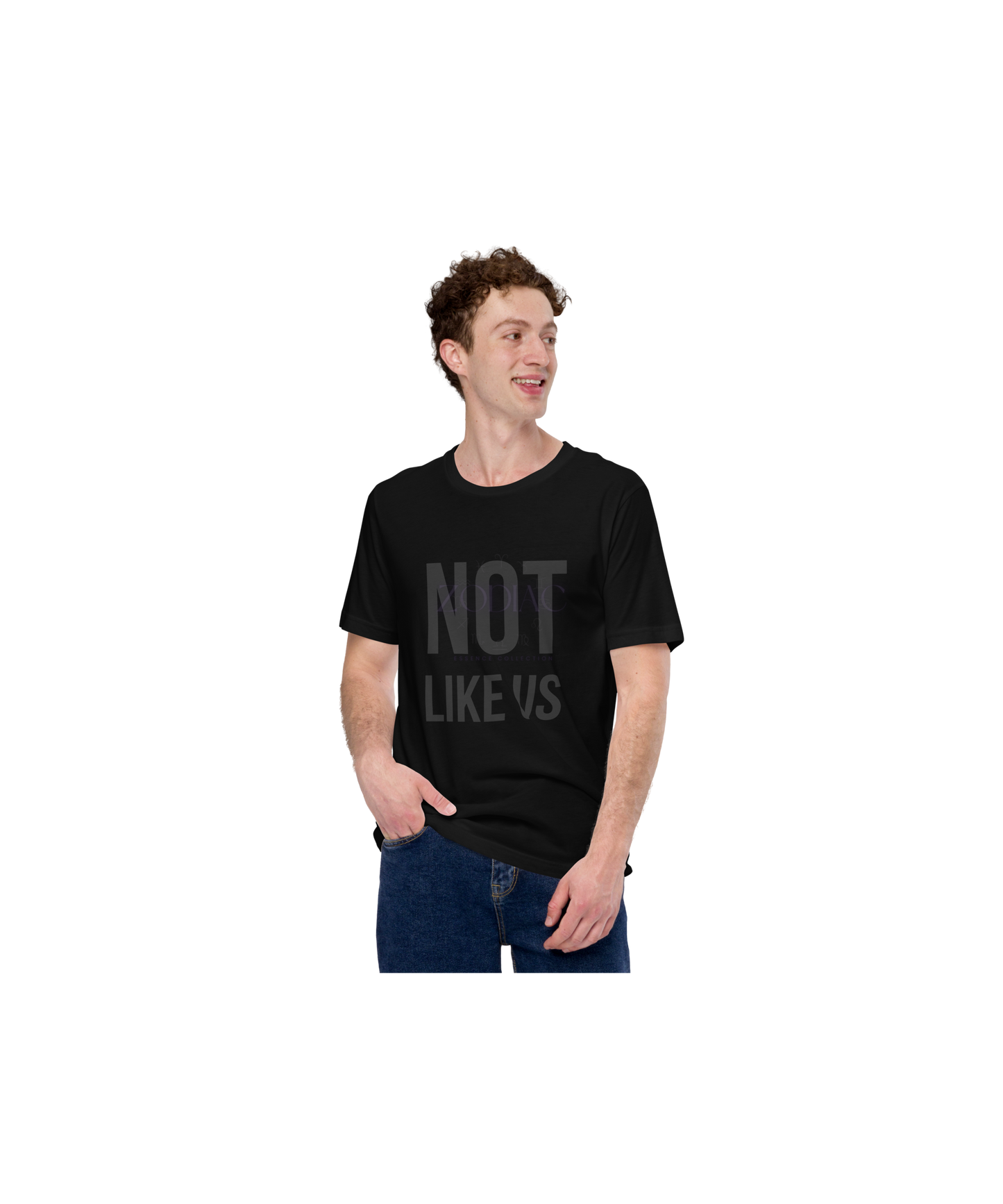 Not Like Us Tee — Black Lettering Edition (Kendrick Lamar x Zodiac Essence)