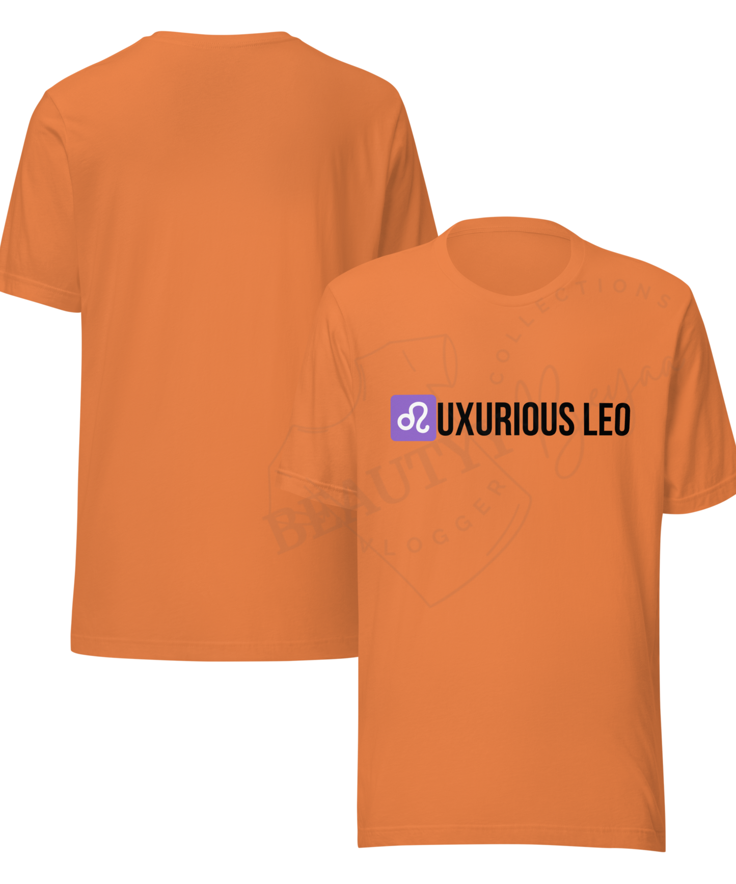 Zodiac Essence Unisex Tee: Your Sign, Reimagined - LEO