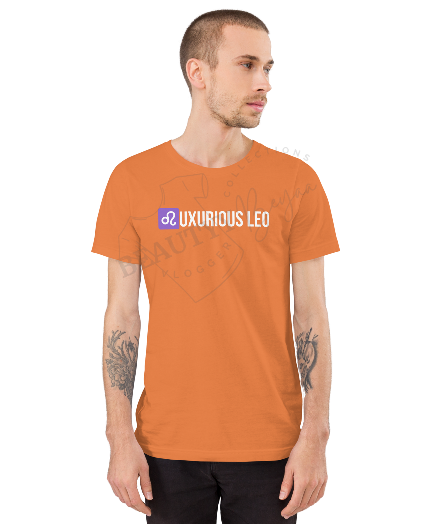 Zodiac Essence Unisex Tee: Your Sign, Reimagined - LEO