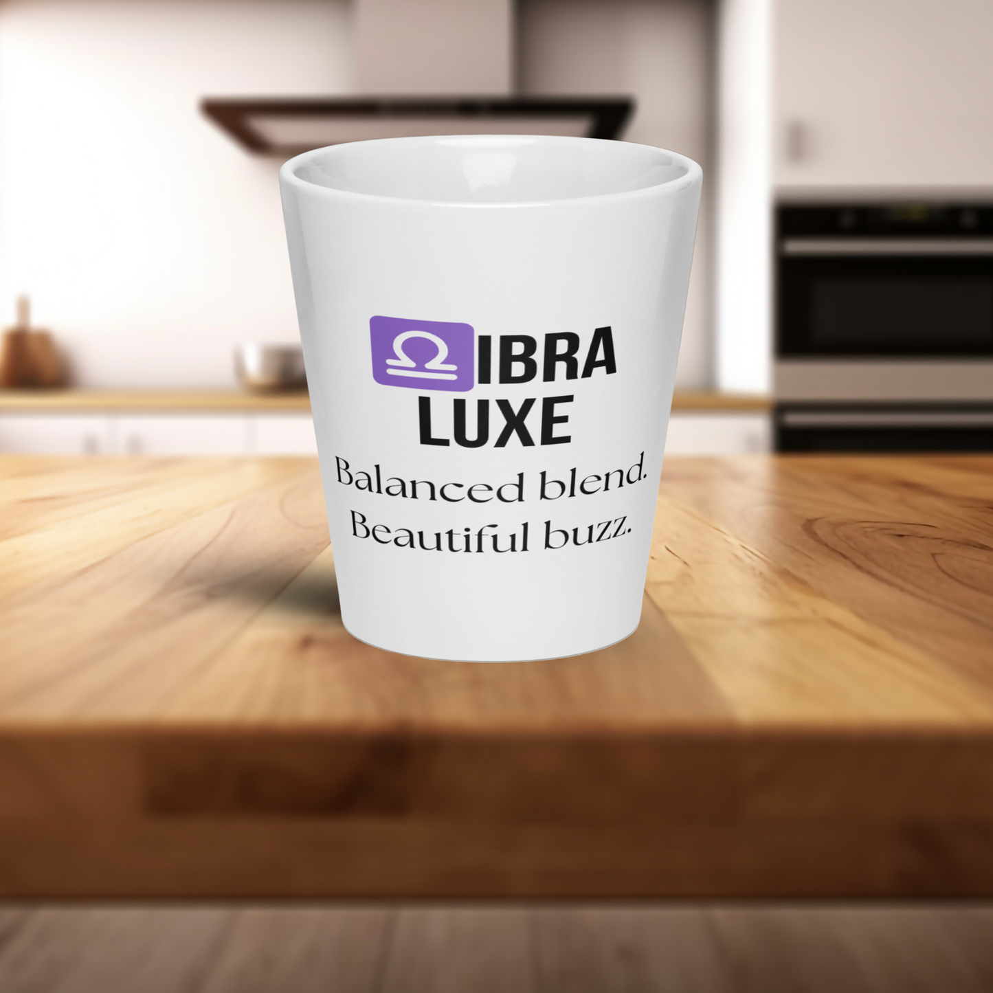 ♎ibra Luxe Latte Mug – 12oz Ceramic | Balanced Zodiac Coffee Cup