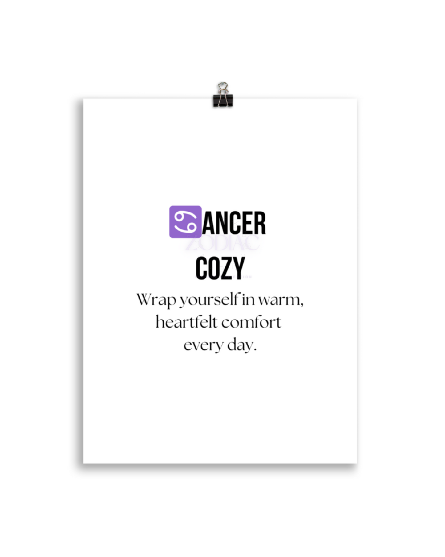 Zodiac Wall Hanging – ♋️ancer Cozy