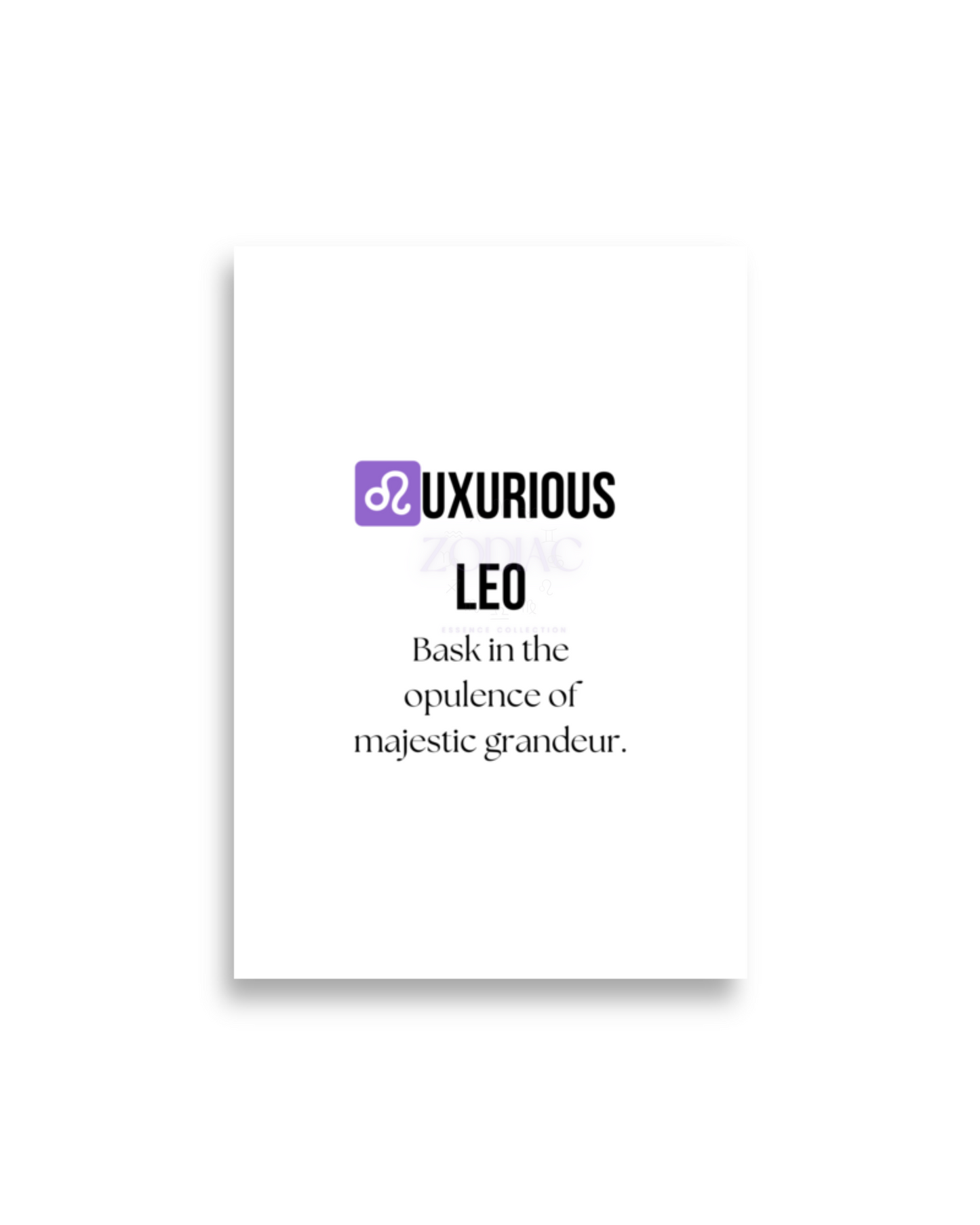 Zodiac Wall Hanging – ♌️uxurious Leo