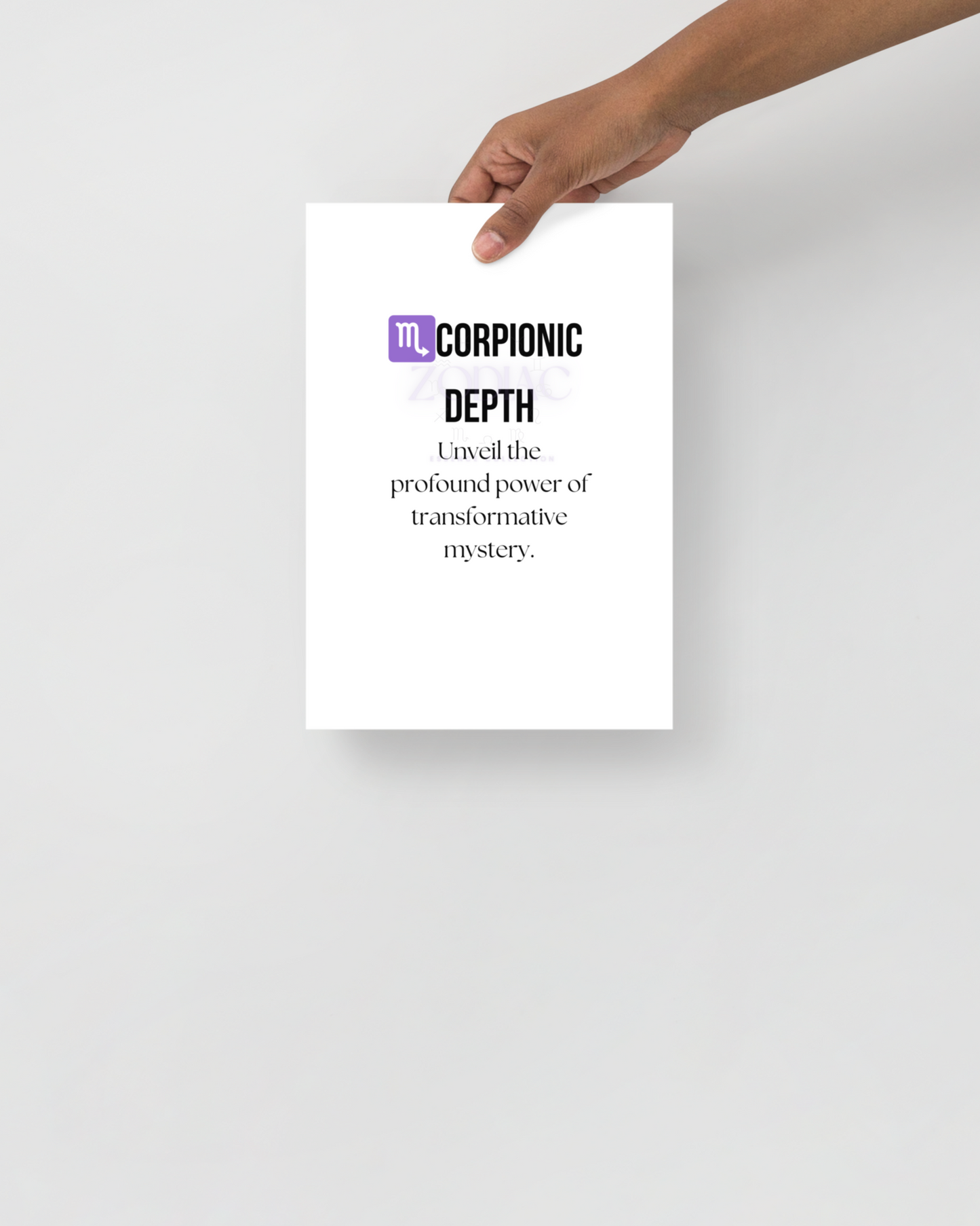Zodiac Wall Hanging – ♏️corpionic Depth