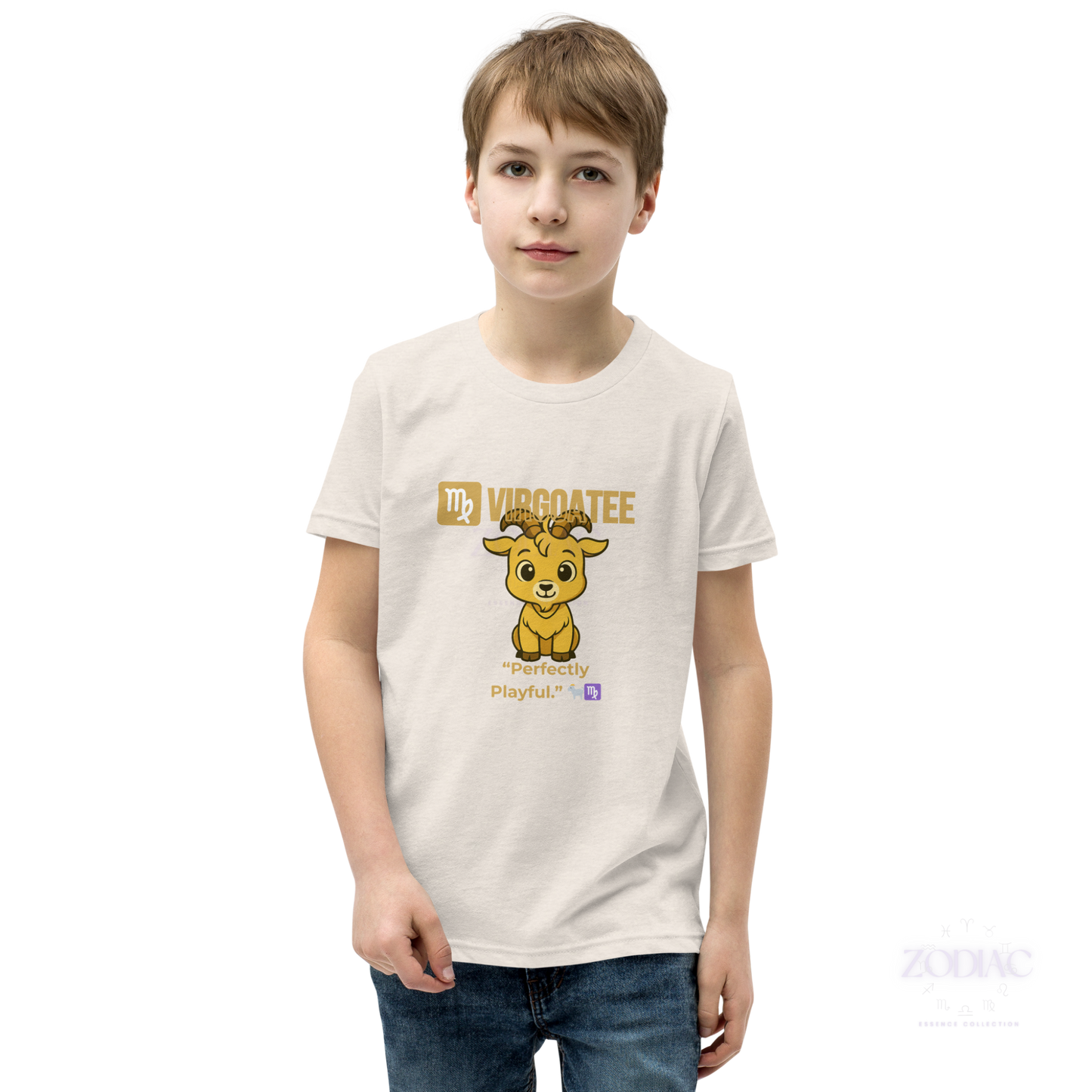 ♍"Virgoatee: Perfectly Playful – Youth Tee"