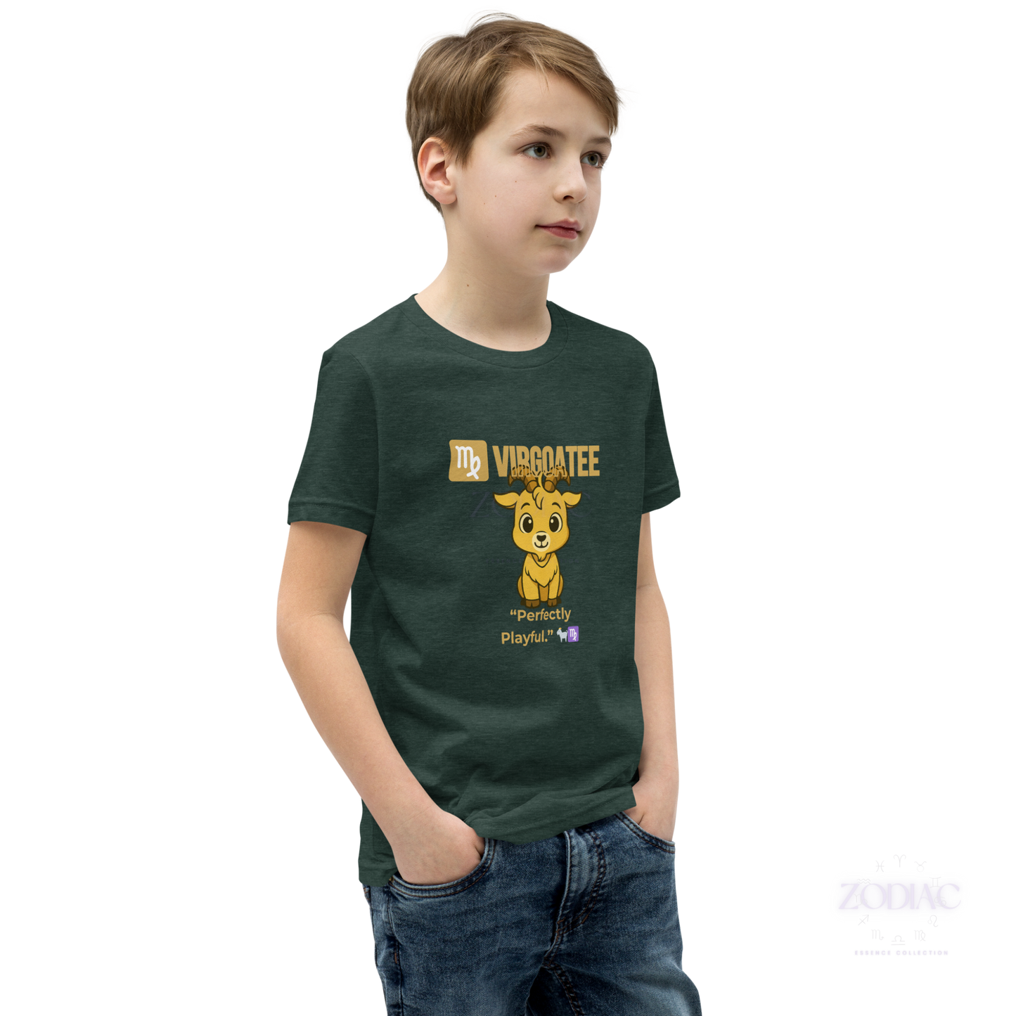 ♍"Virgoatee: Perfectly Playful – Youth Tee"