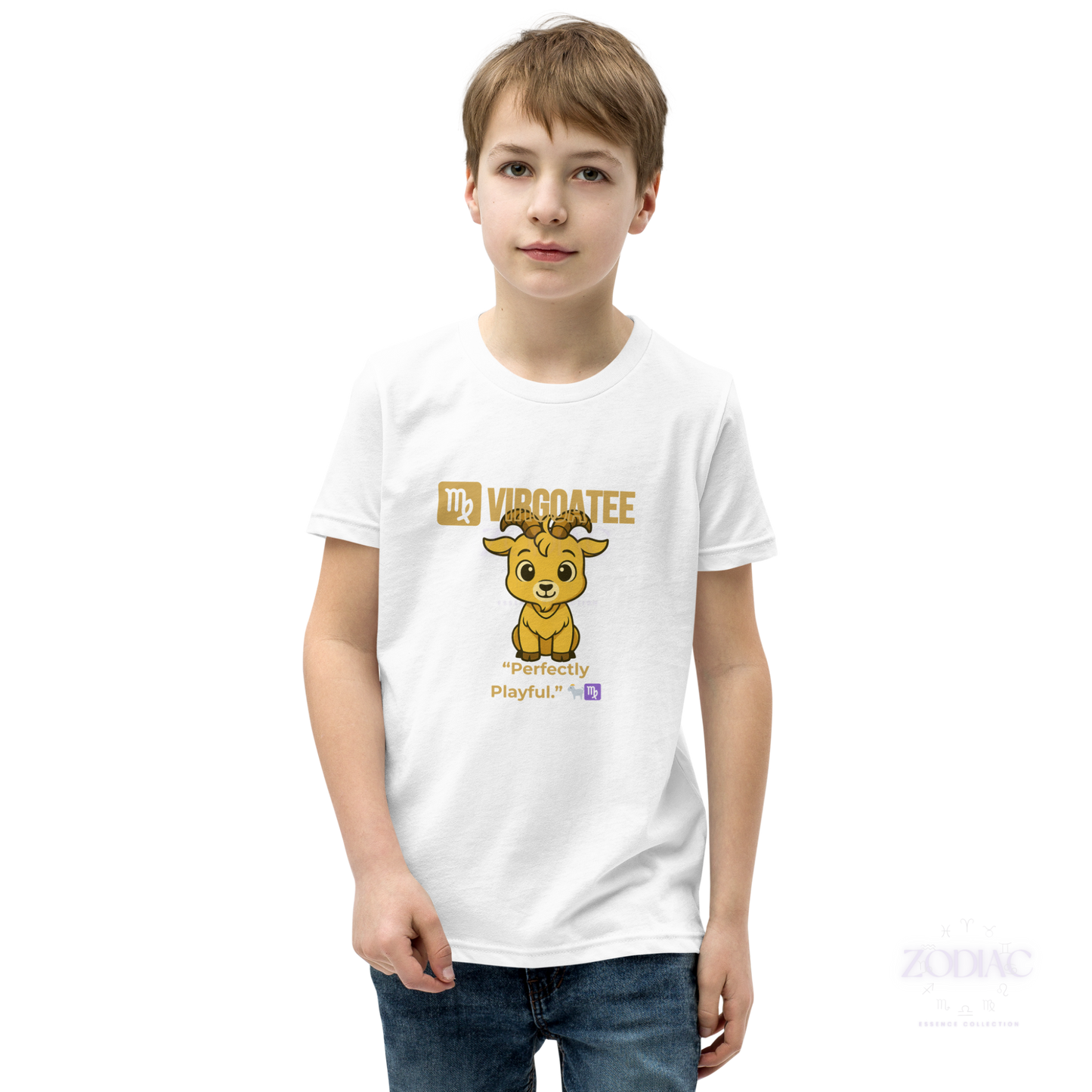 ♍"Virgoatee: Perfectly Playful – Youth Tee"