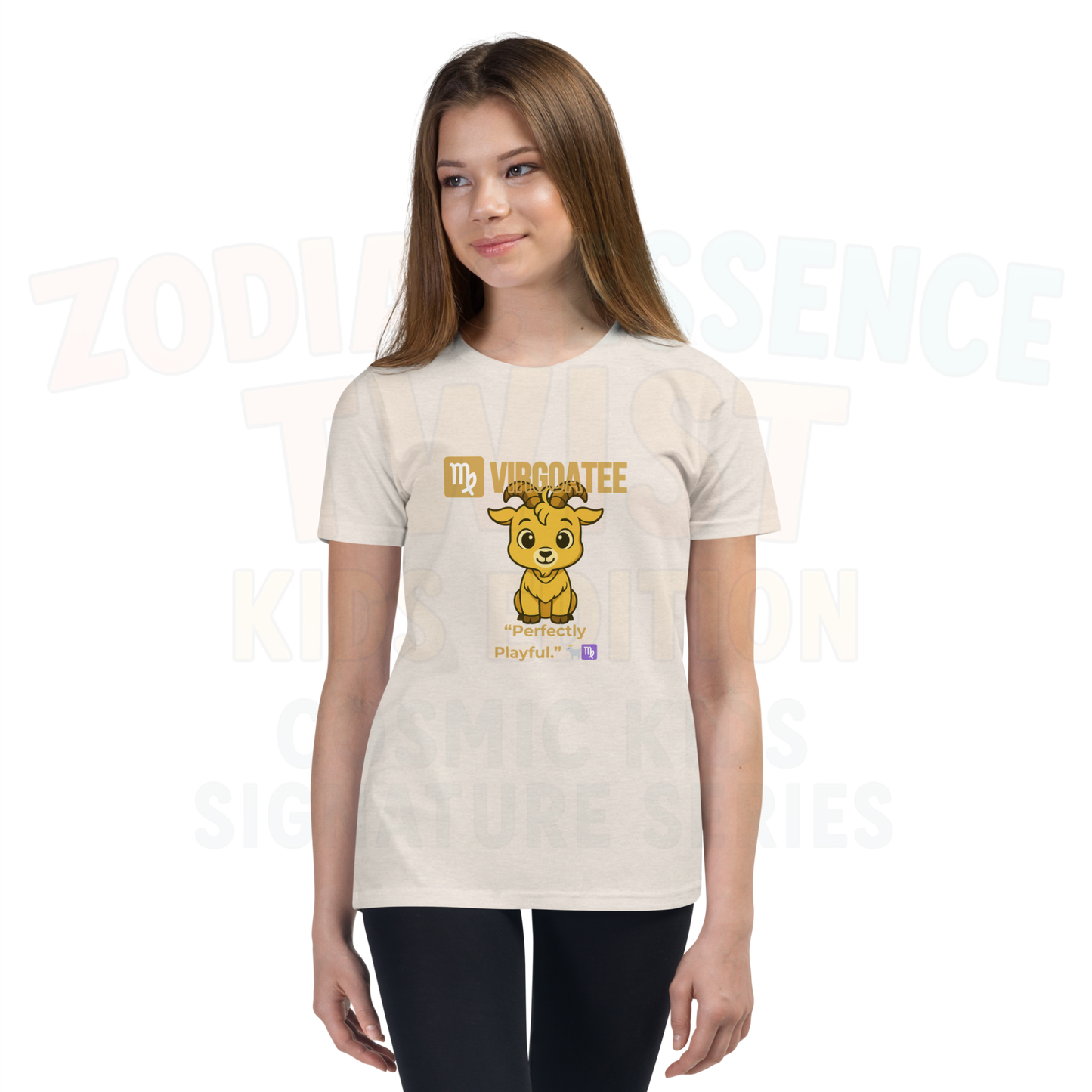 ♍"Virgoatee: Perfectly Playful – Youth Tee"