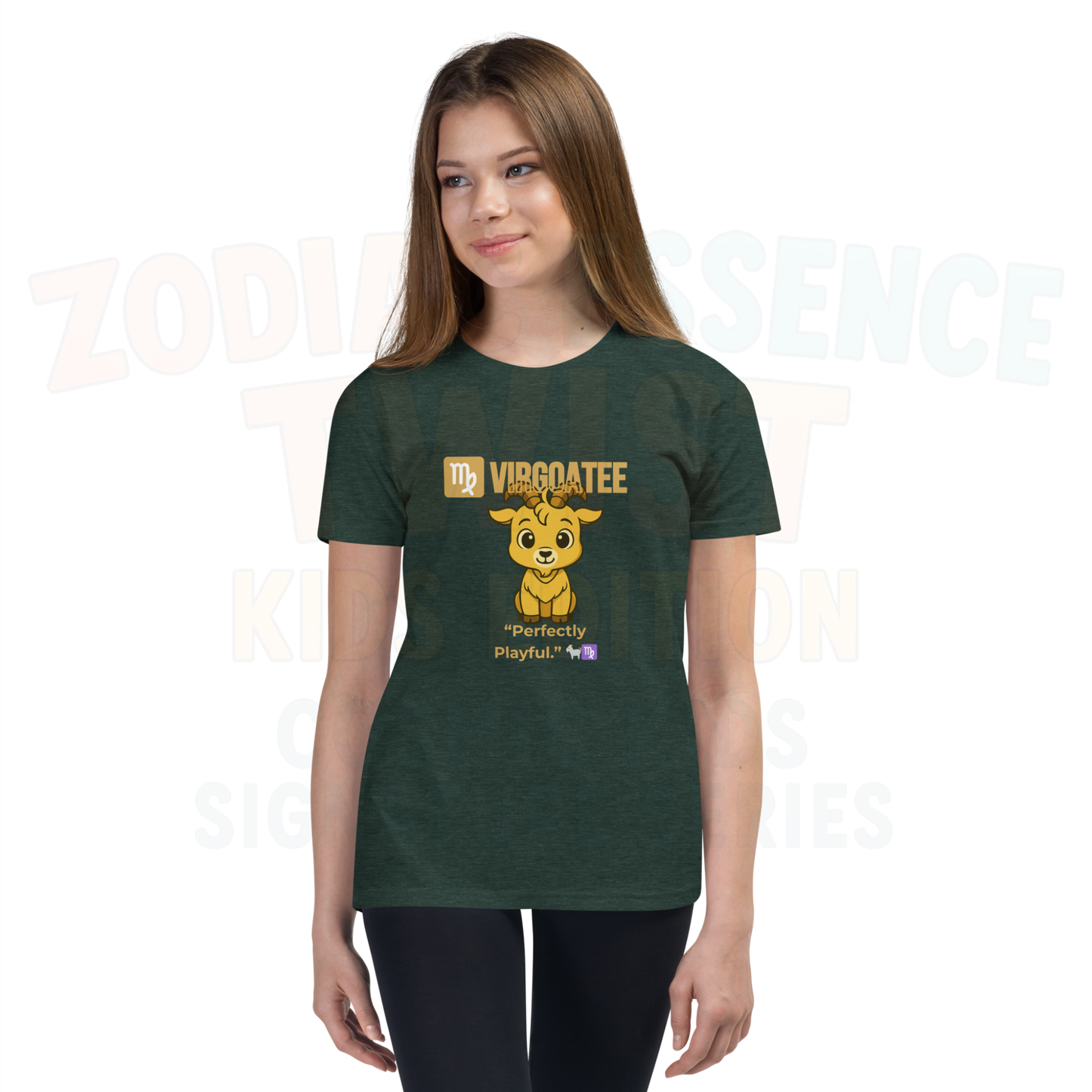 ♍"Virgoatee: Perfectly Playful – Youth Tee"