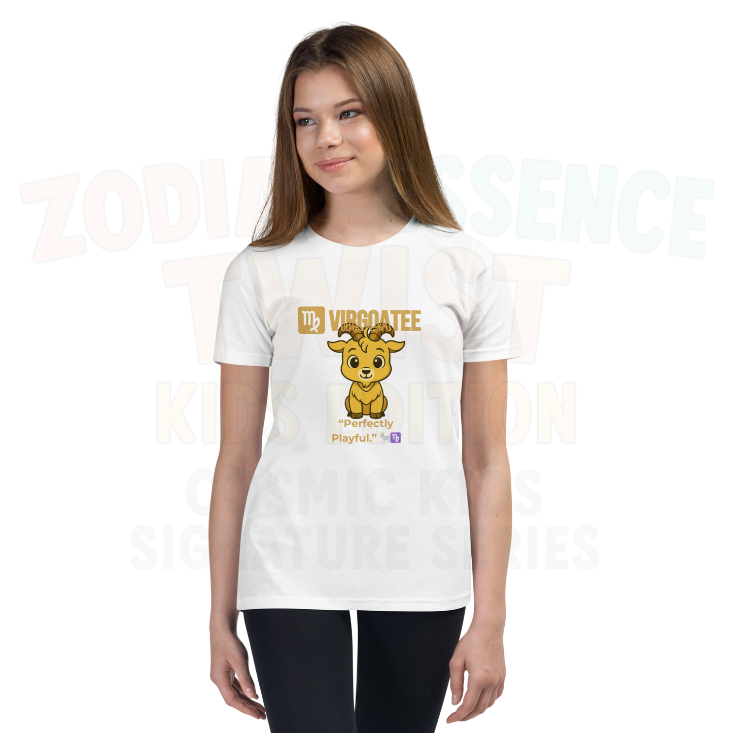 ♍"Virgoatee: Perfectly Playful – Youth Tee"